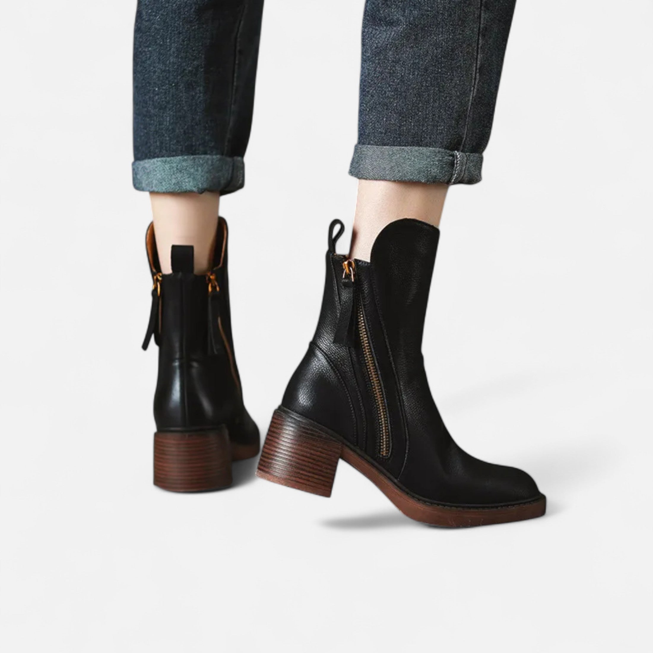 Eliaro Moda | Botines Mujer Invierno Cierre Cremallera