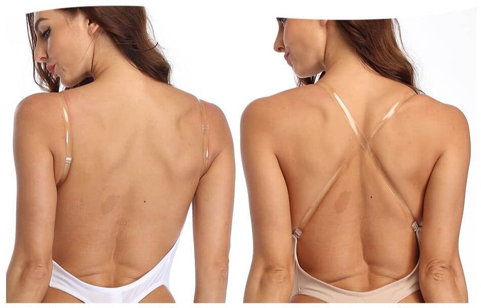 Body Moldeador Mujer Escote Profundo Ajustable