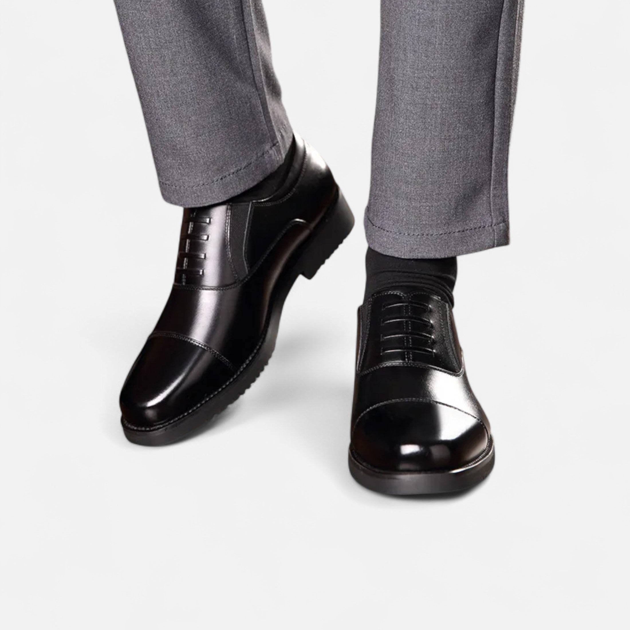 Eliaro Moda | Zapatos Casual de Negocios Hombre con Cordones Finos