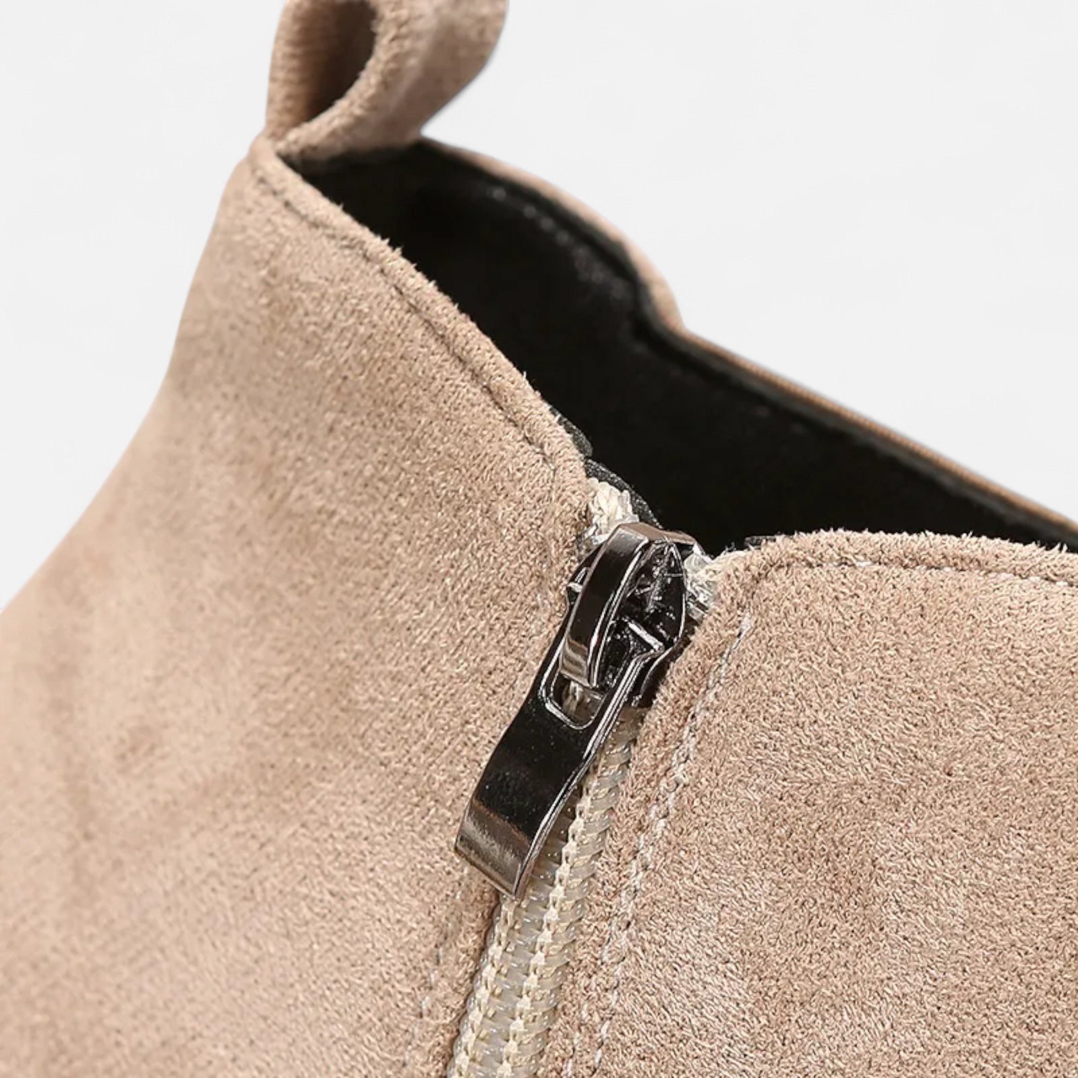 Eliaro Moda | Botines Chelsea Tacón Medio Mujer en Gamuza