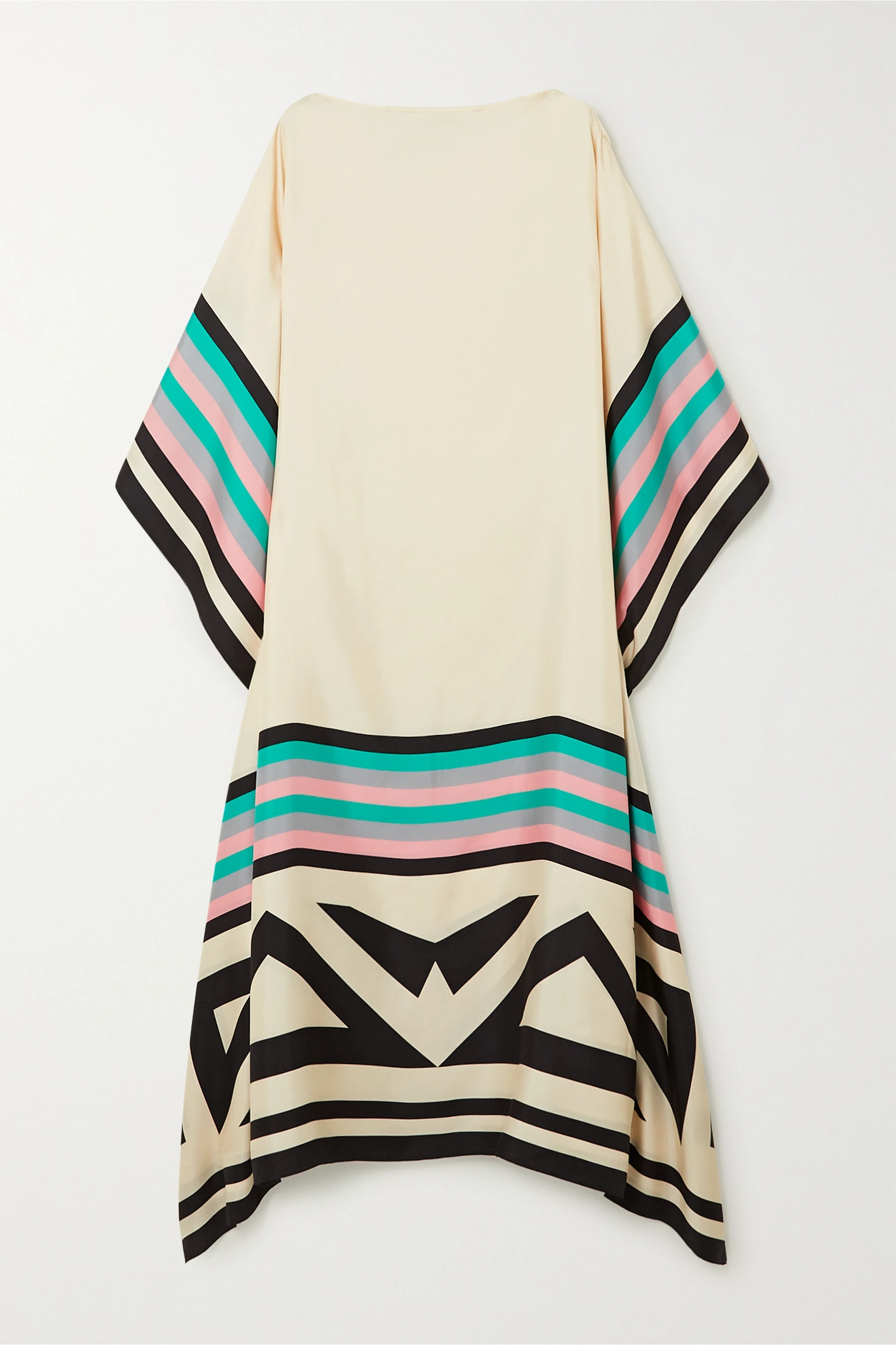 Robe kimono longue pour femme avec manches chauve-souris — été