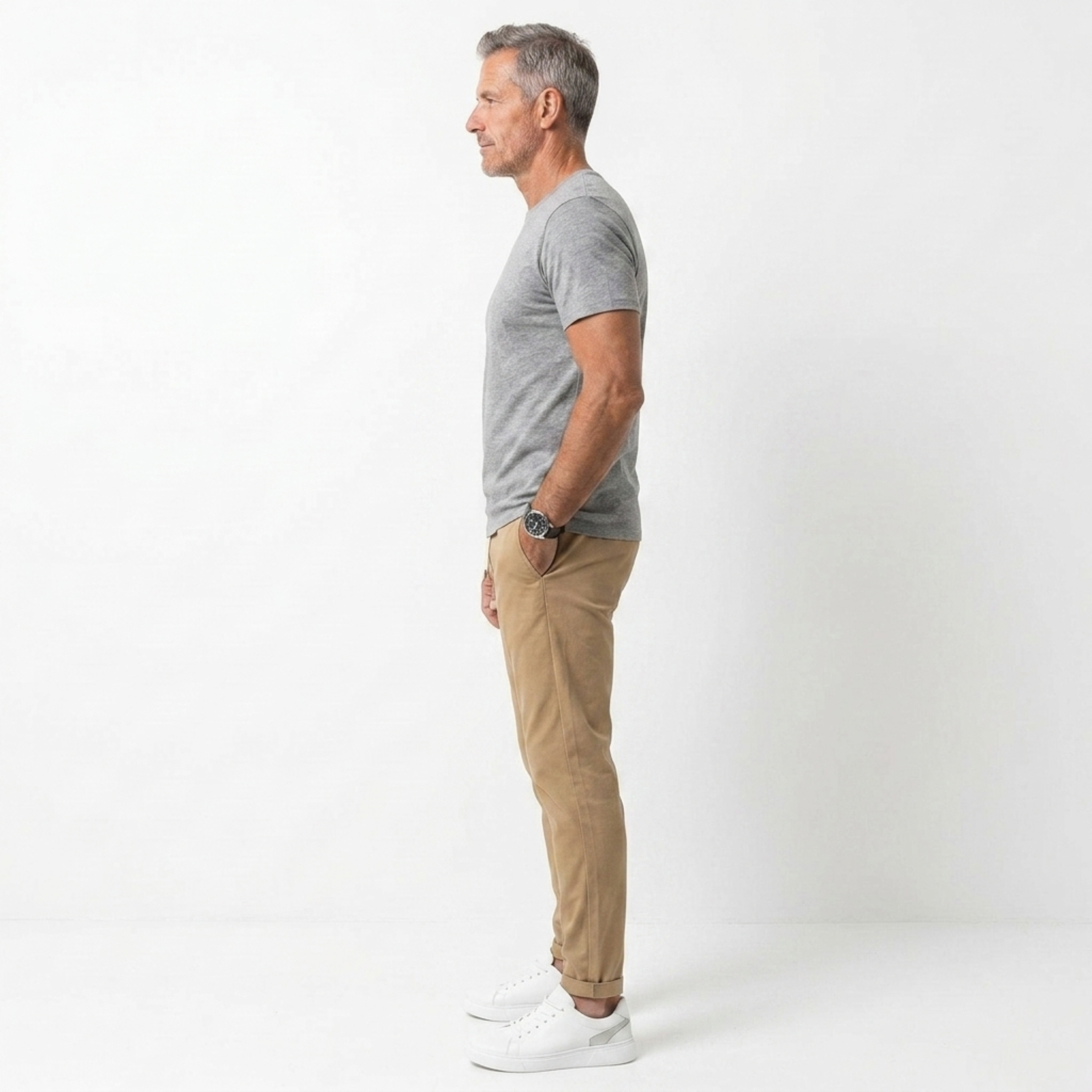 Pánské elastické kalhoty | slim fit střih pro každodenní nošení