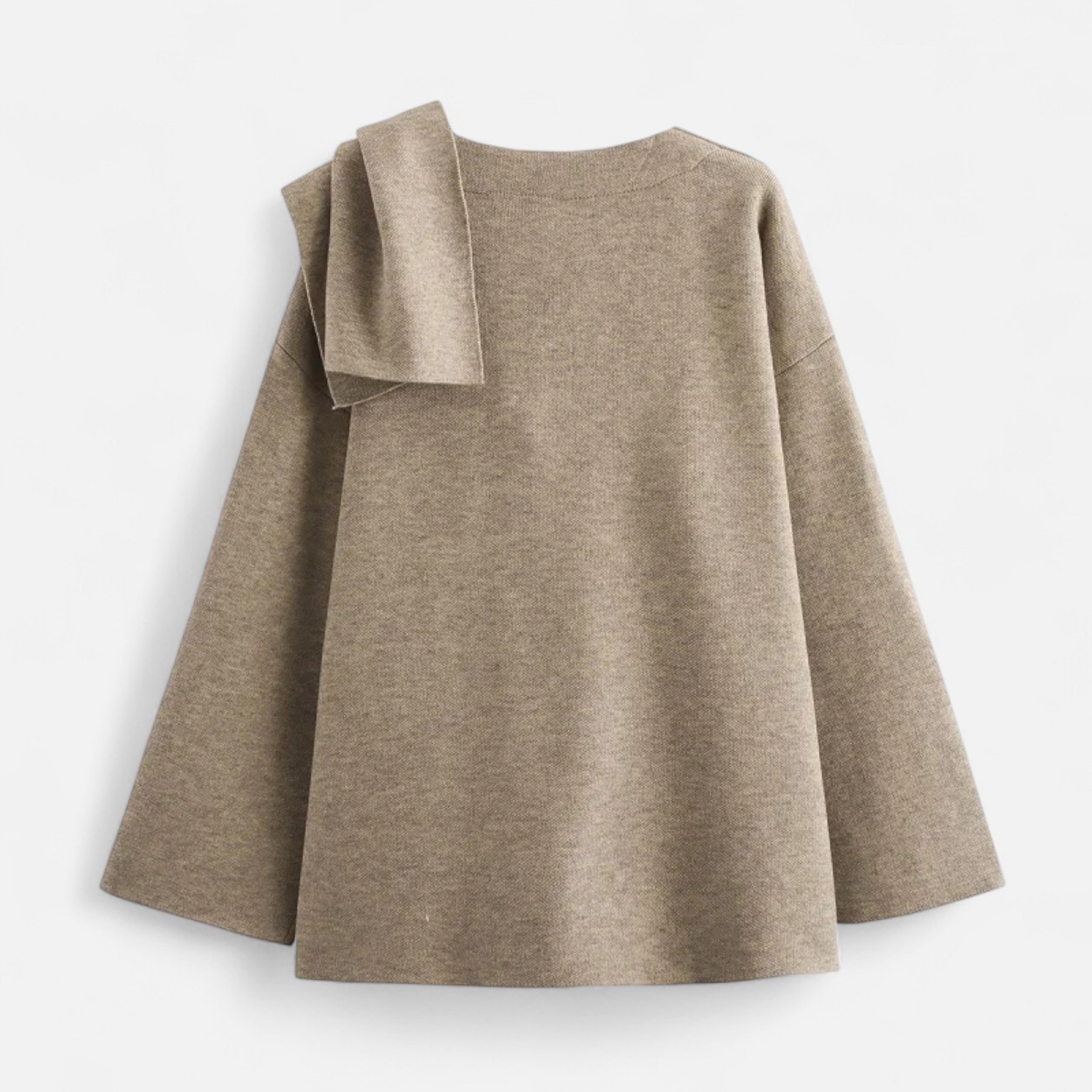 Eliaro Moda | Abrigo Mujer Invierno Acolchado con Bufanda Asimétrica