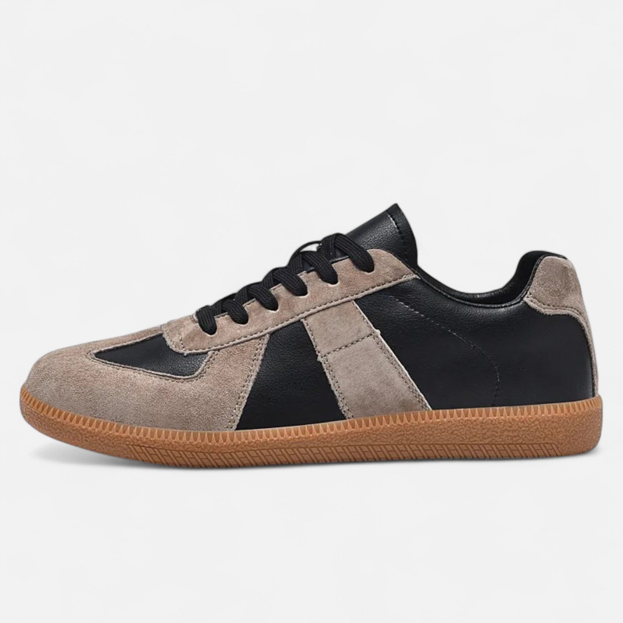 Scarpe da uomo stile retrò — Calzature casual con suola in gomma