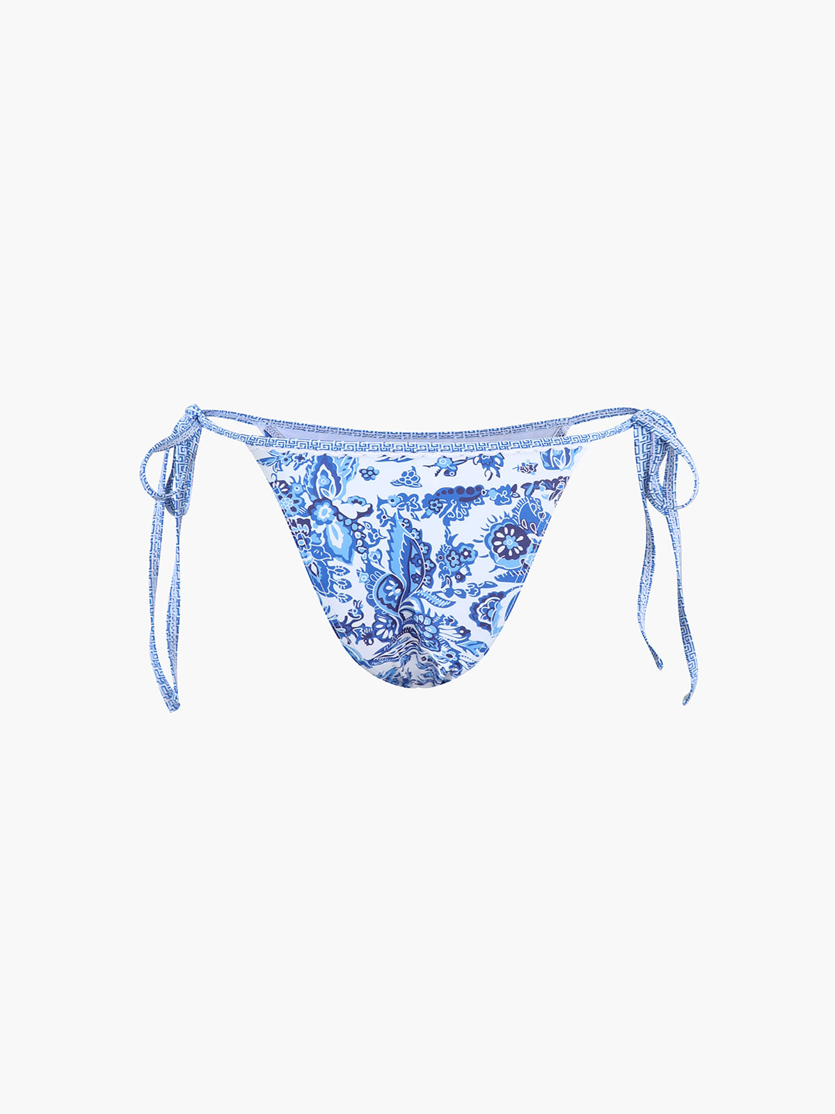 Two-Piece Women's Bikini with Halter Neck and Removable Padding with Print