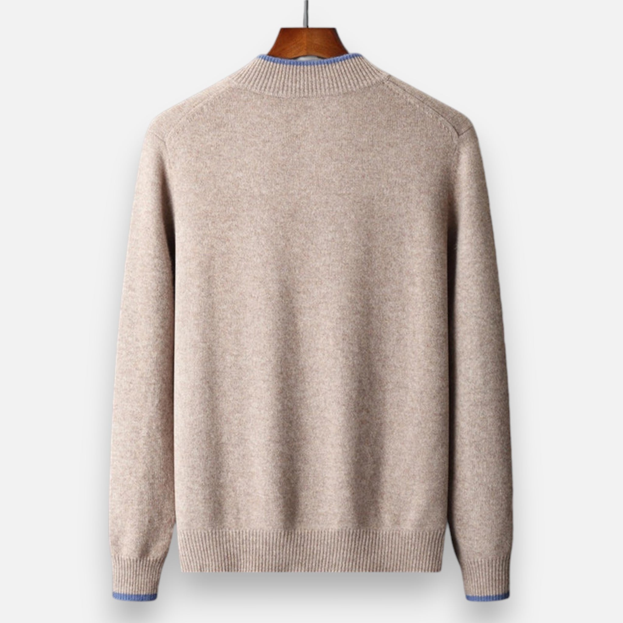 Eliaro Moda | Cazadora Zip-Up Hombre en Cachemira Peinada Premium