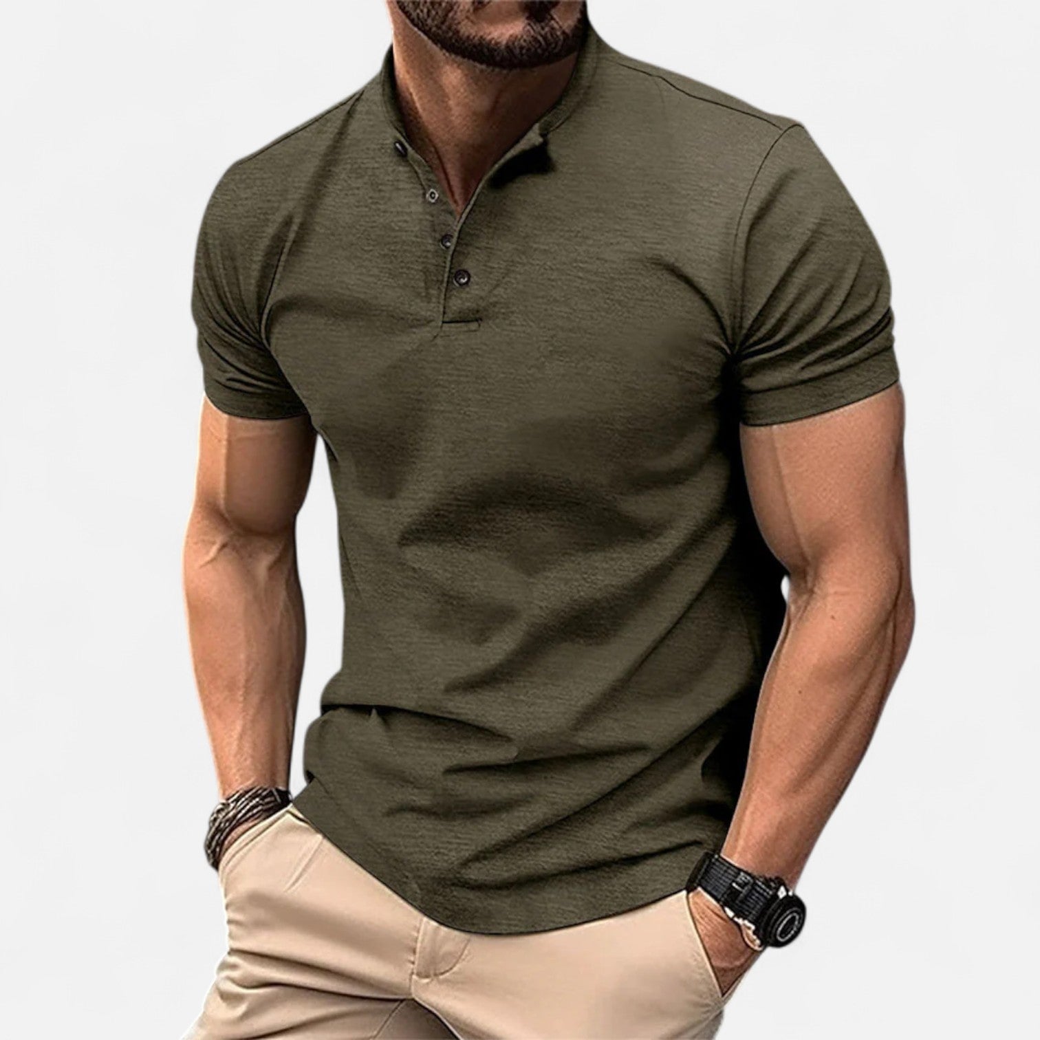 Eliaro Moda | Polo de Verano para Hombre de Manga Corta – Frescura Estival, Estilo Sofisticado