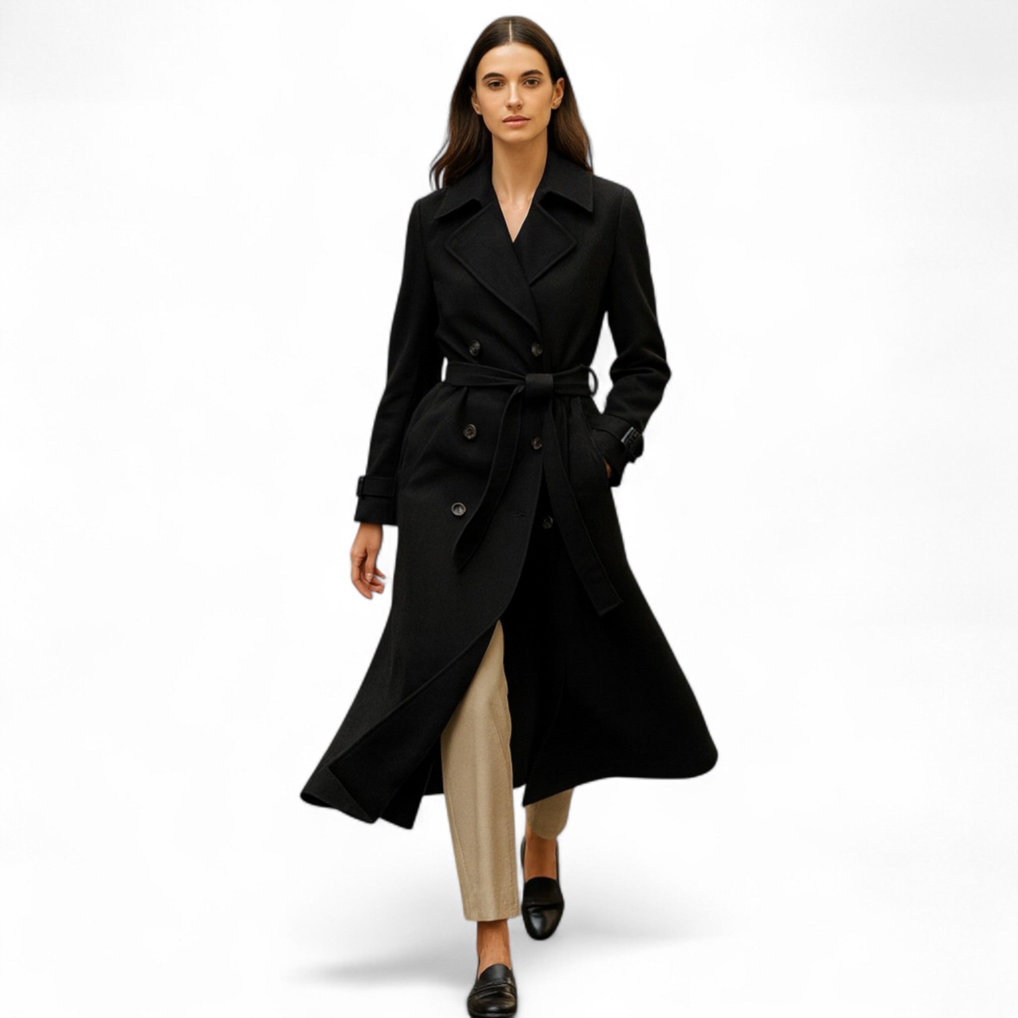 Eliaro Moda | Gabardina Vintage Mujer Corte Icónico Moderno