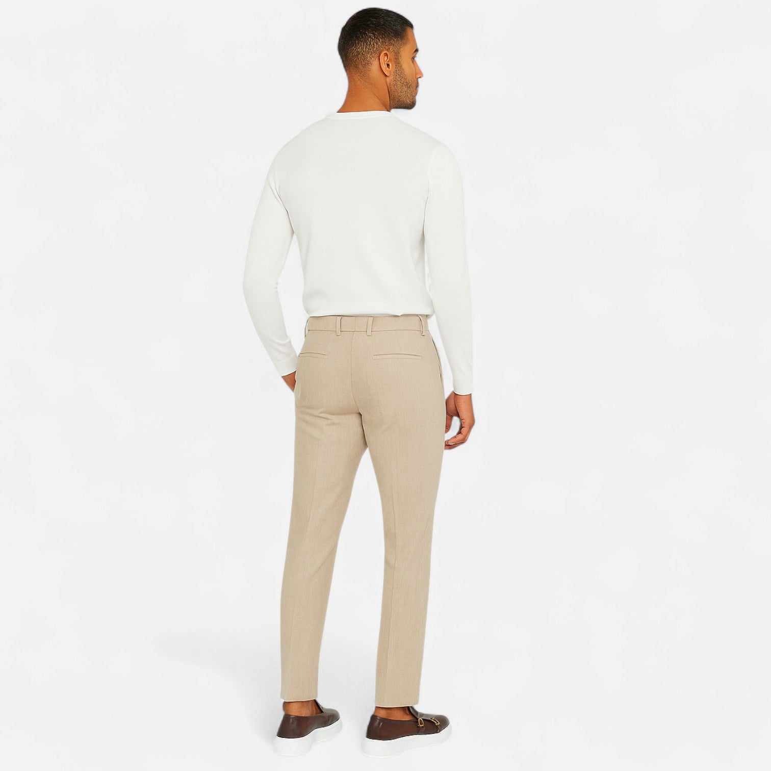 Eliaro Moda | Mocasines de Piel con Doble Hebilla para Hombre – Estilo Monk Strap con Distinción Artesanal y Silueta Refinada