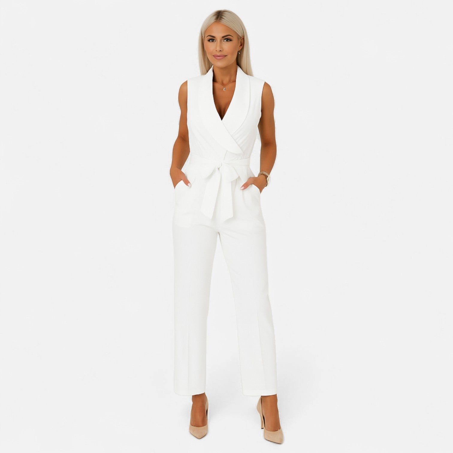 Eliaro Moda | Mono Elegante y Festivo para Mujer – Silueta Sofisticada con Caída Fluida y Carácter Nocturno