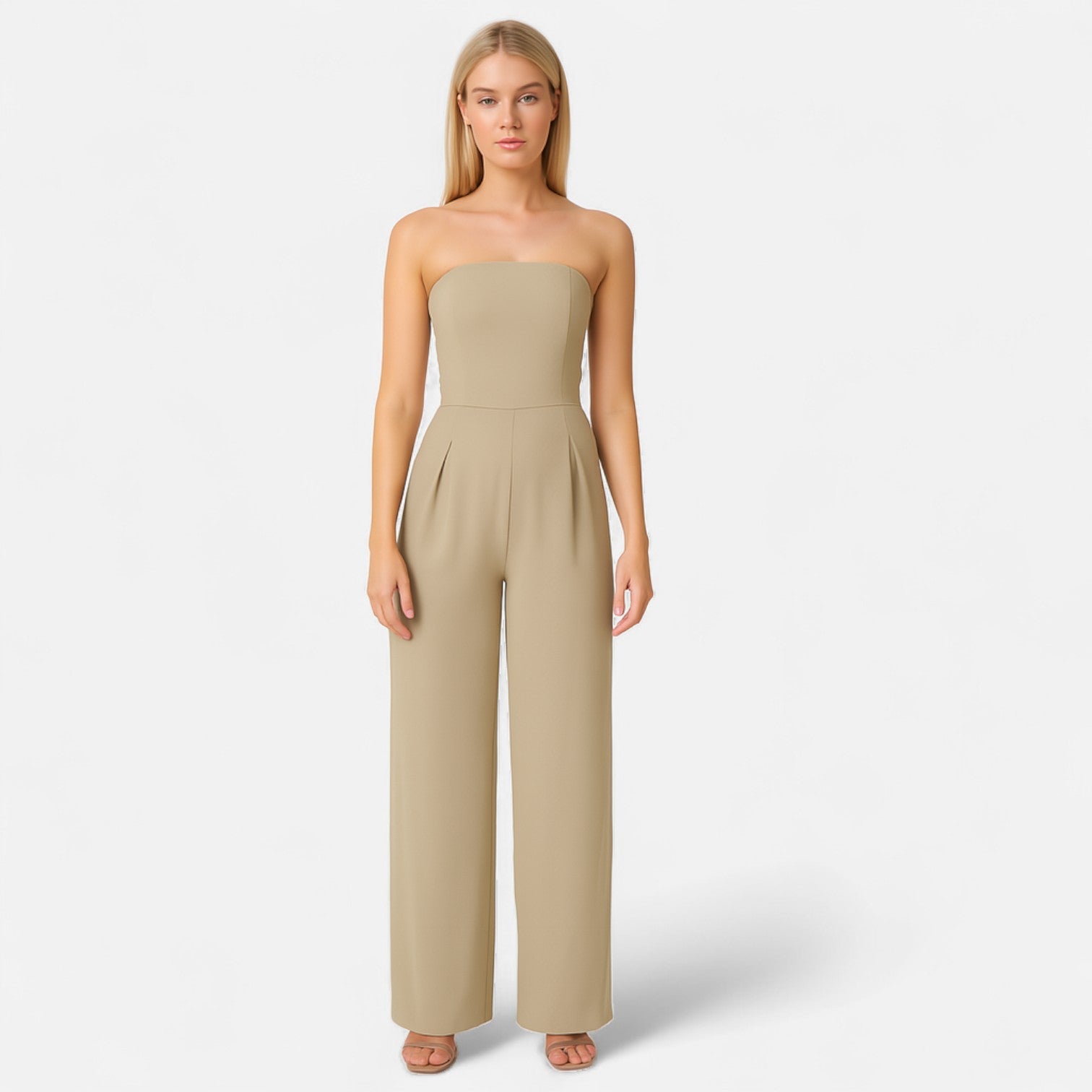 Eliaro Moda | Mono Elegante sin Mangas para Mujer – Silueta Limpia con Sofisticación Atemporal y Estilo Contemporáneo