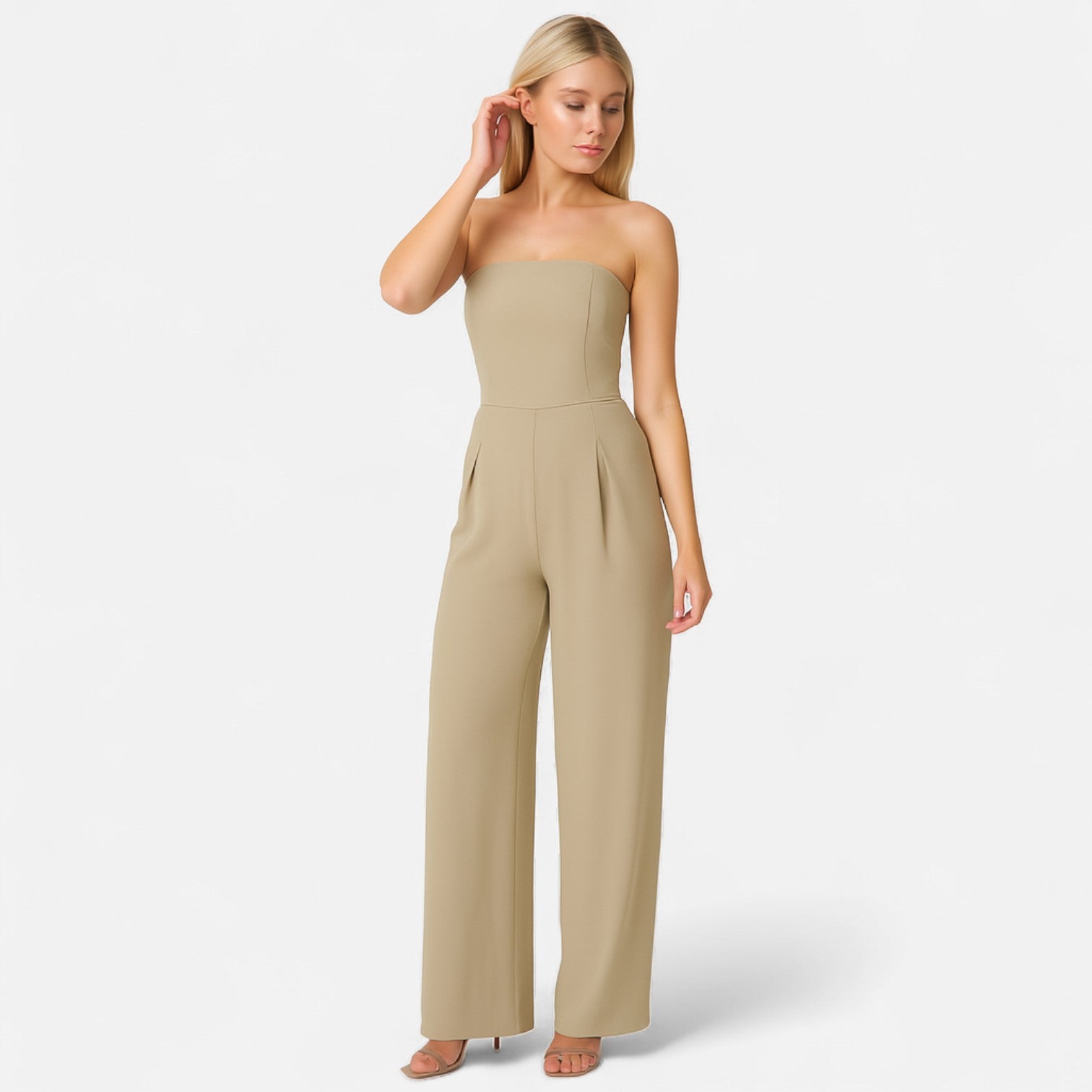 Eliaro Moda | Mono Elegante sin Mangas para Mujer – Silueta Limpia con Sofisticación Atemporal y Estilo Contemporáneo