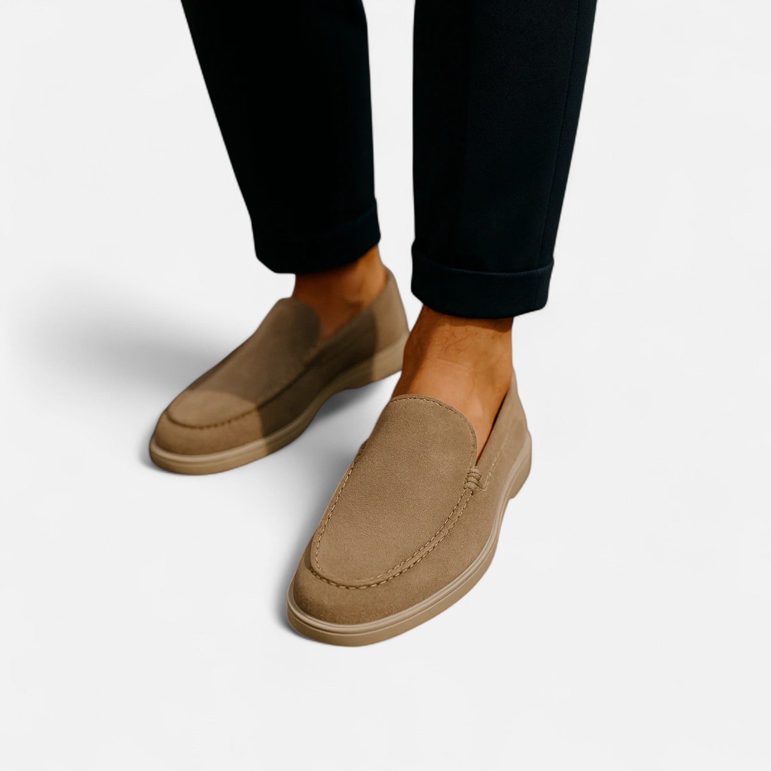 Eliaro Moda | Mocasines de Ante para Hombre – Clásicos y Cómodos, Elegancia Atemporal