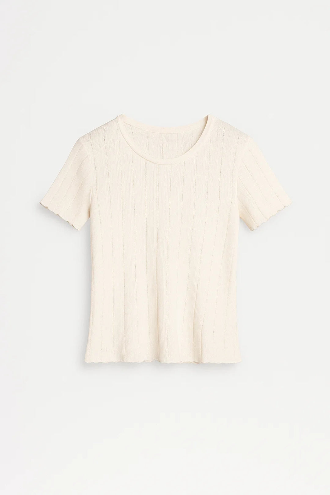 Ensemble deux pièces pour femme avec top court et pantalon large — décontracté