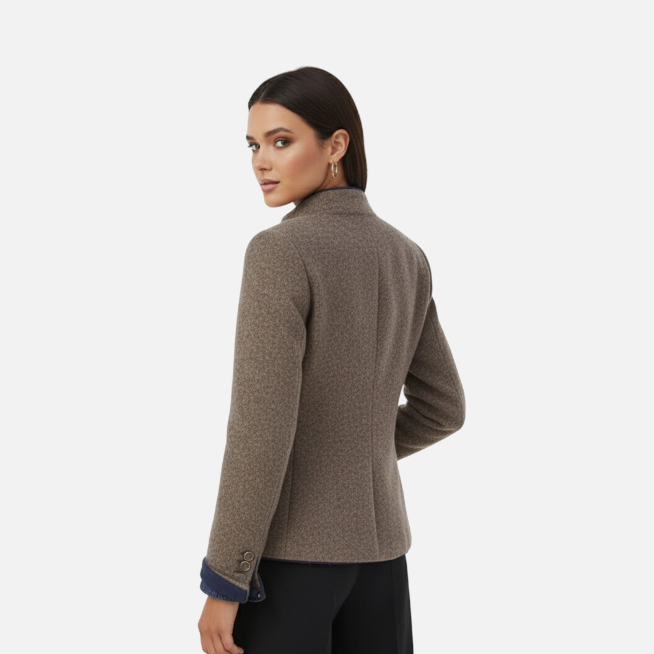 Eliaro Moda | Abrigo Mujer Invierno Lana Imitación Elegante