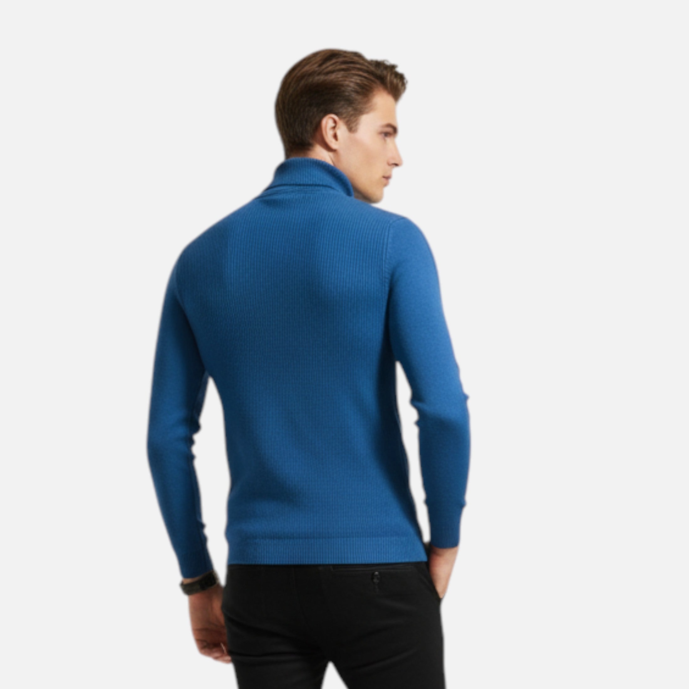 Eliaro Moda | Jersey de Cuello Alto Clásico para Hombre