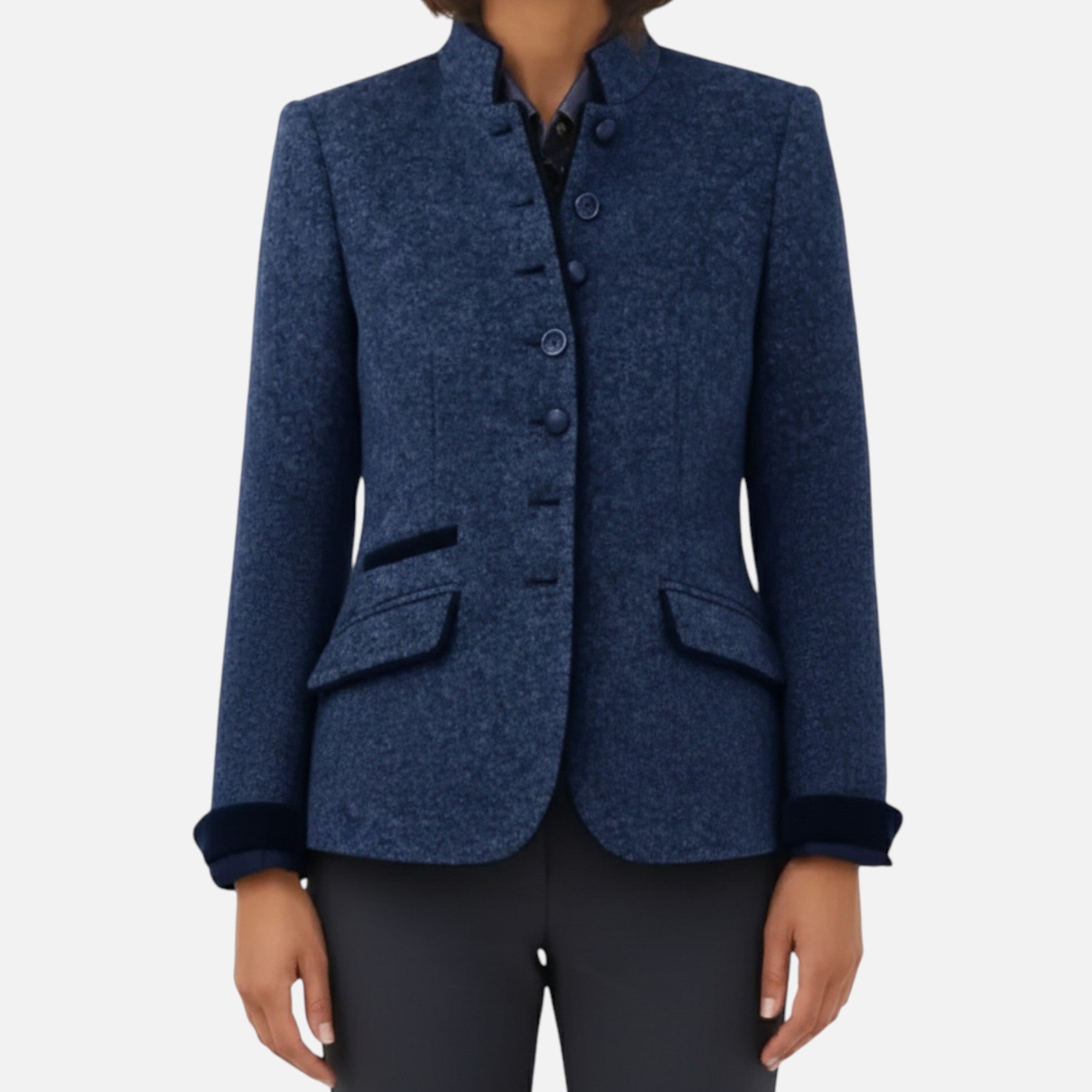 Eliaro Moda | Abrigo Mujer Invierno Lana Imitación Elegante