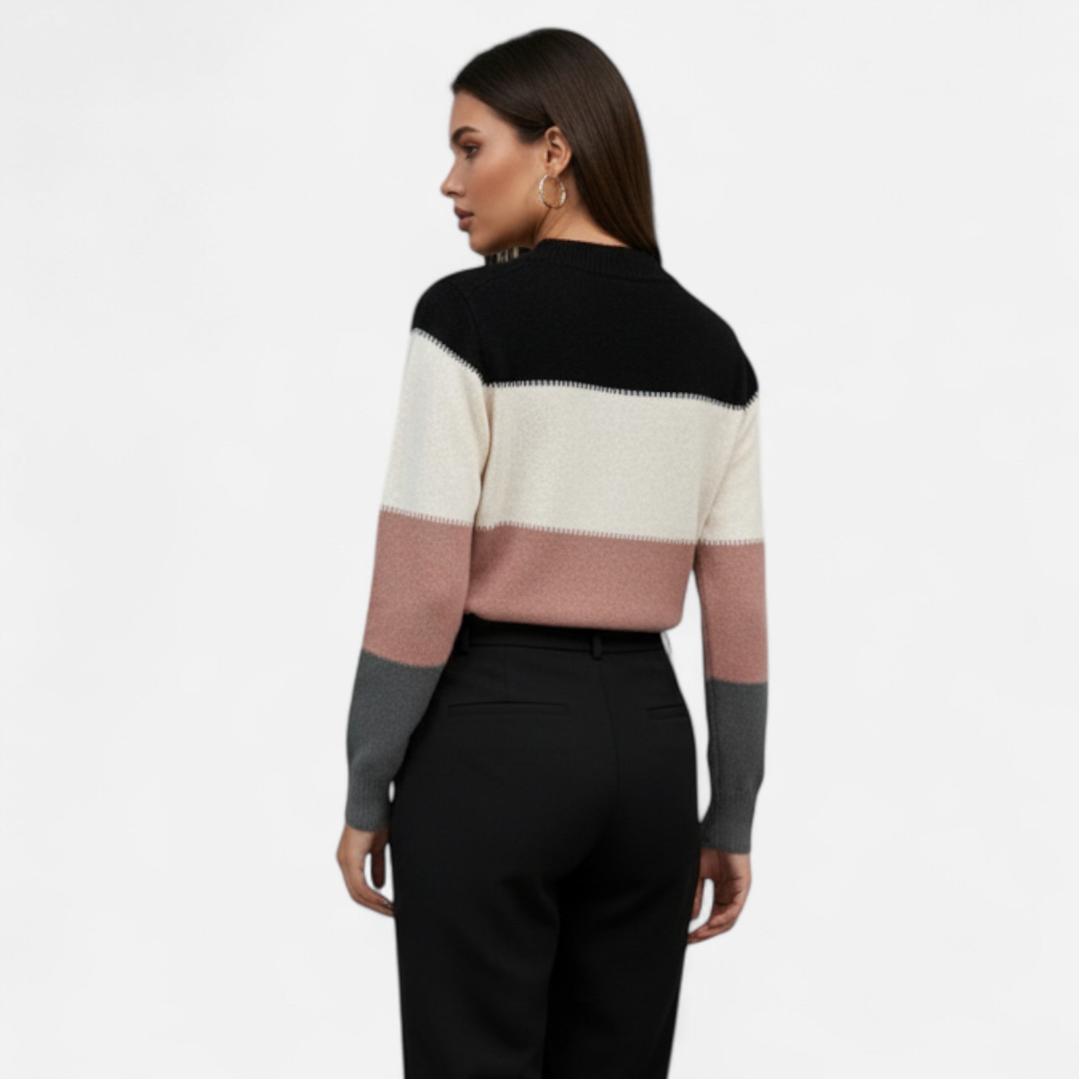Eliaro Moda | Jersey de Cuello Alto Clásico para Mujer