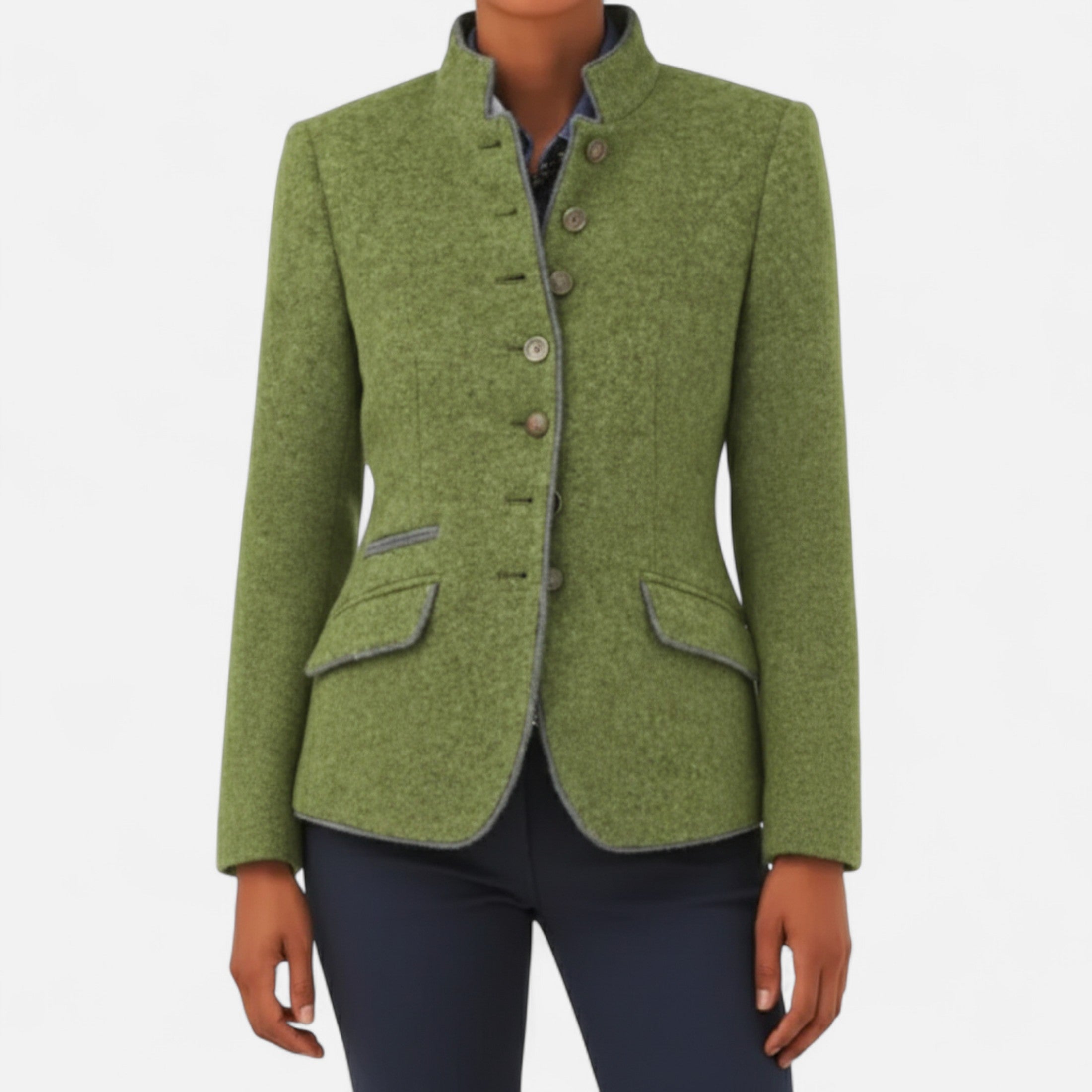 Eliaro Moda | Abrigo Mujer Invierno Lana Imitación Elegante