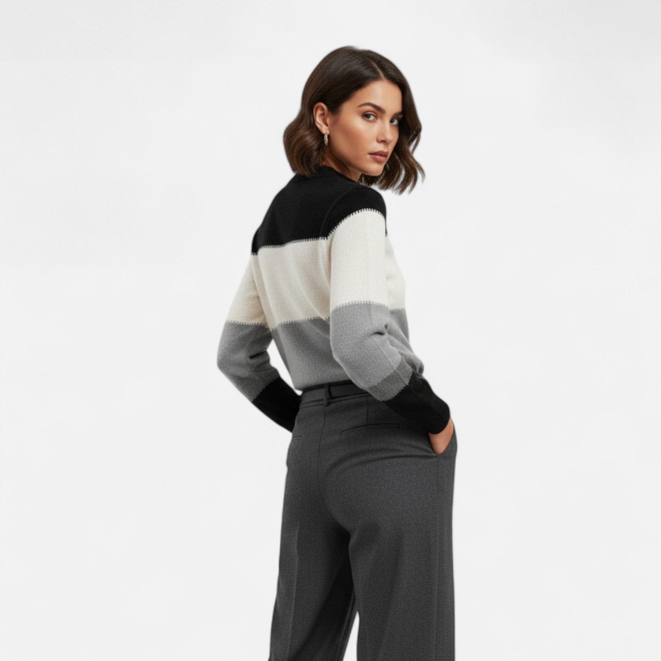 Eliaro Moda | Jersey de Cuello Alto Clásico para Mujer