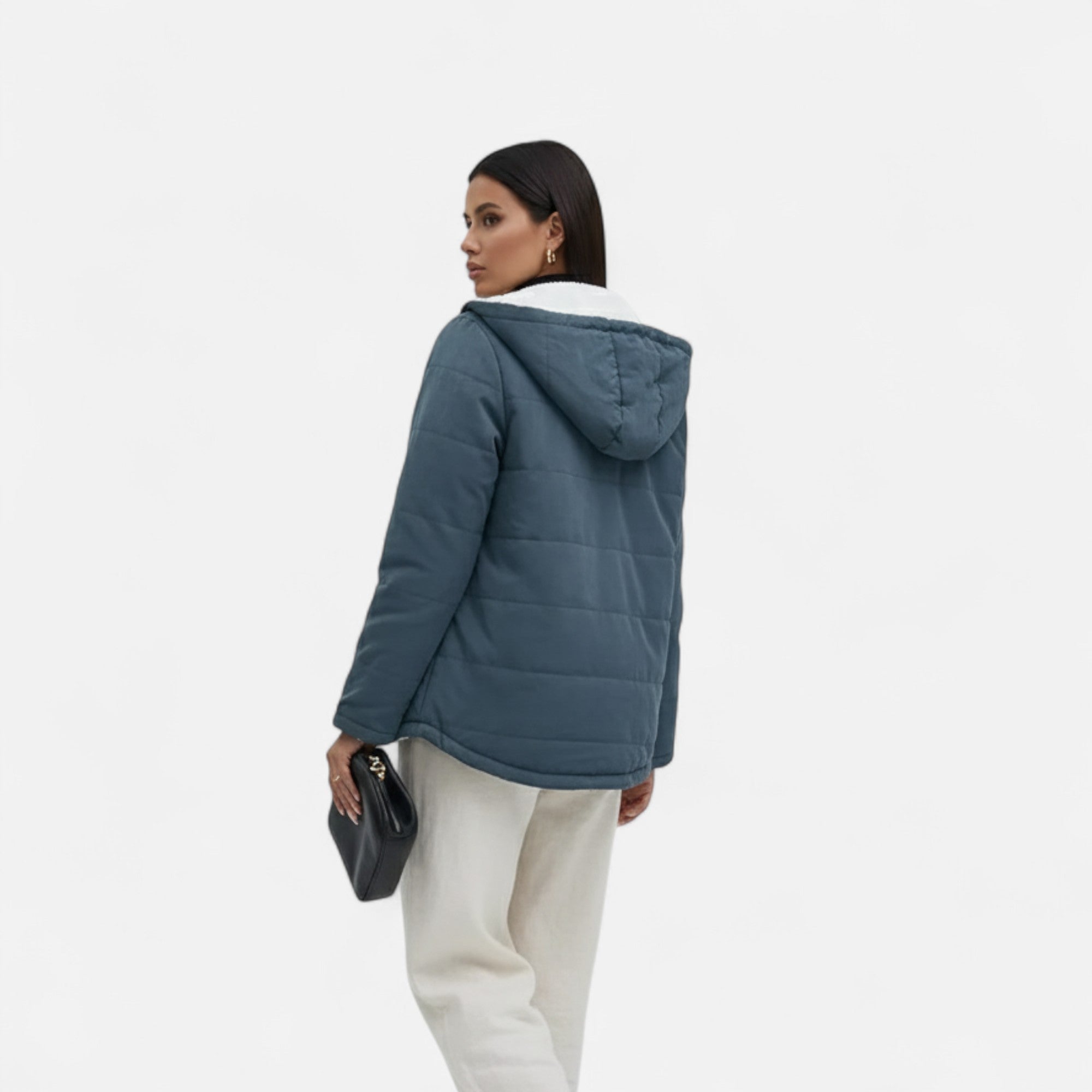 Eliaro Moda | Chaqueta de Invierno con Forro Polar