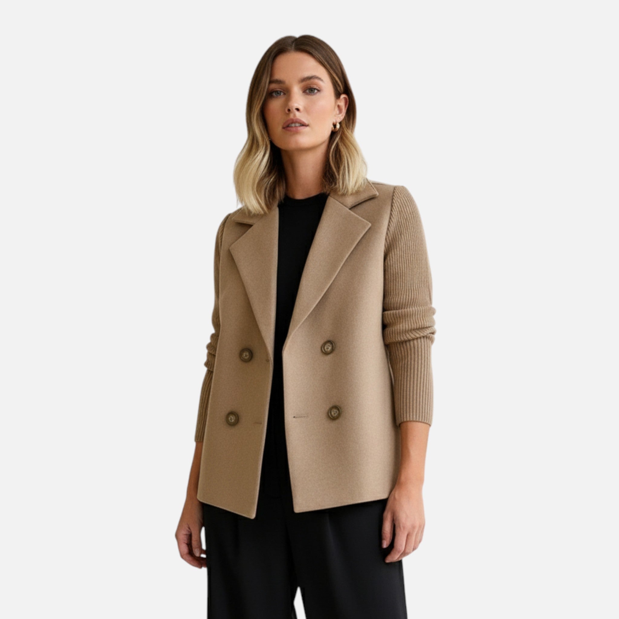 Eliaro Moda | Abrigo Mujer Invierno Elegante Lana