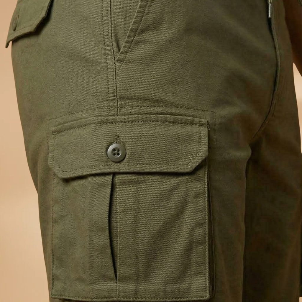 Shorts cargo pour homme - shorts d'été décontractés avec cordon de serrage