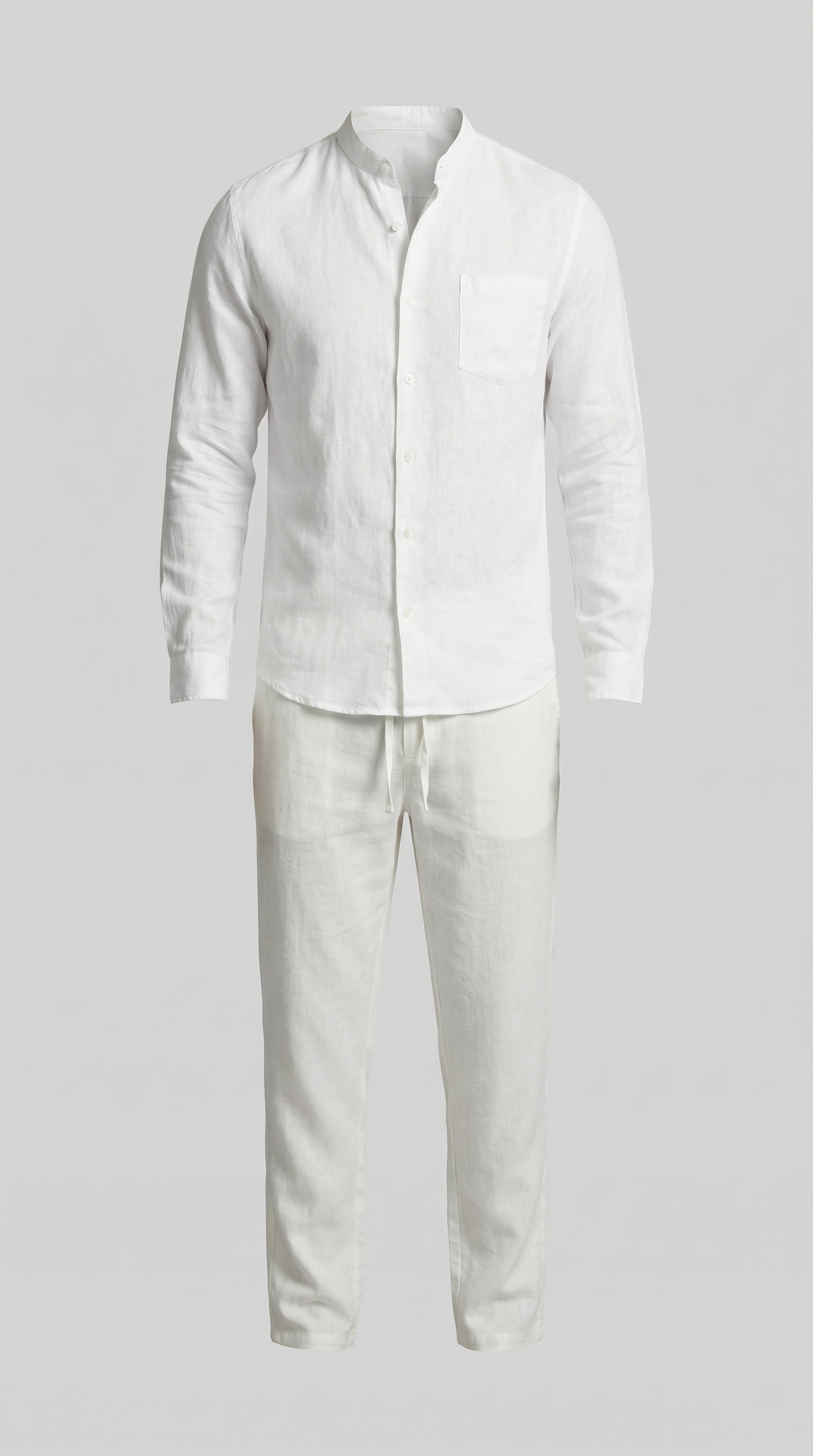 Ensemble homme en lin | ensemble deux pièces coupe slim