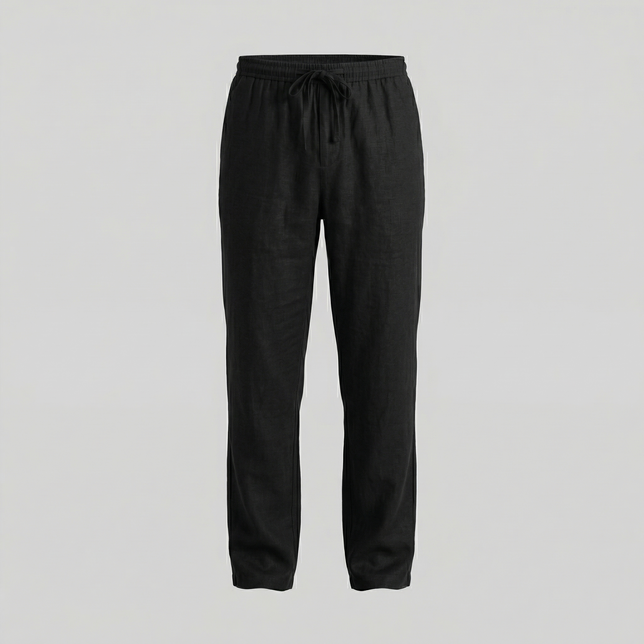 Pantalón lino hombre | ajuste entallado para playa