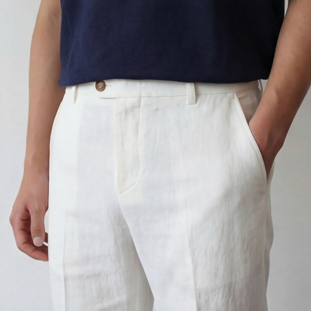 Men's linen pants | relaxed fit for everyday wear