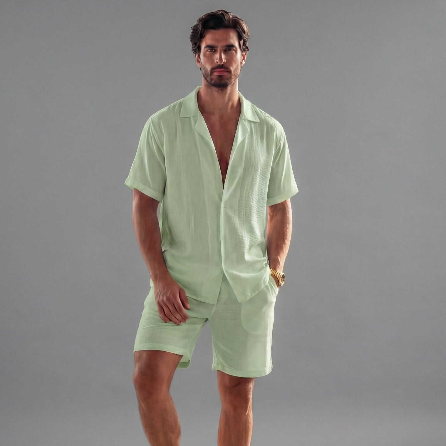 Men's linen set | two summer pieces