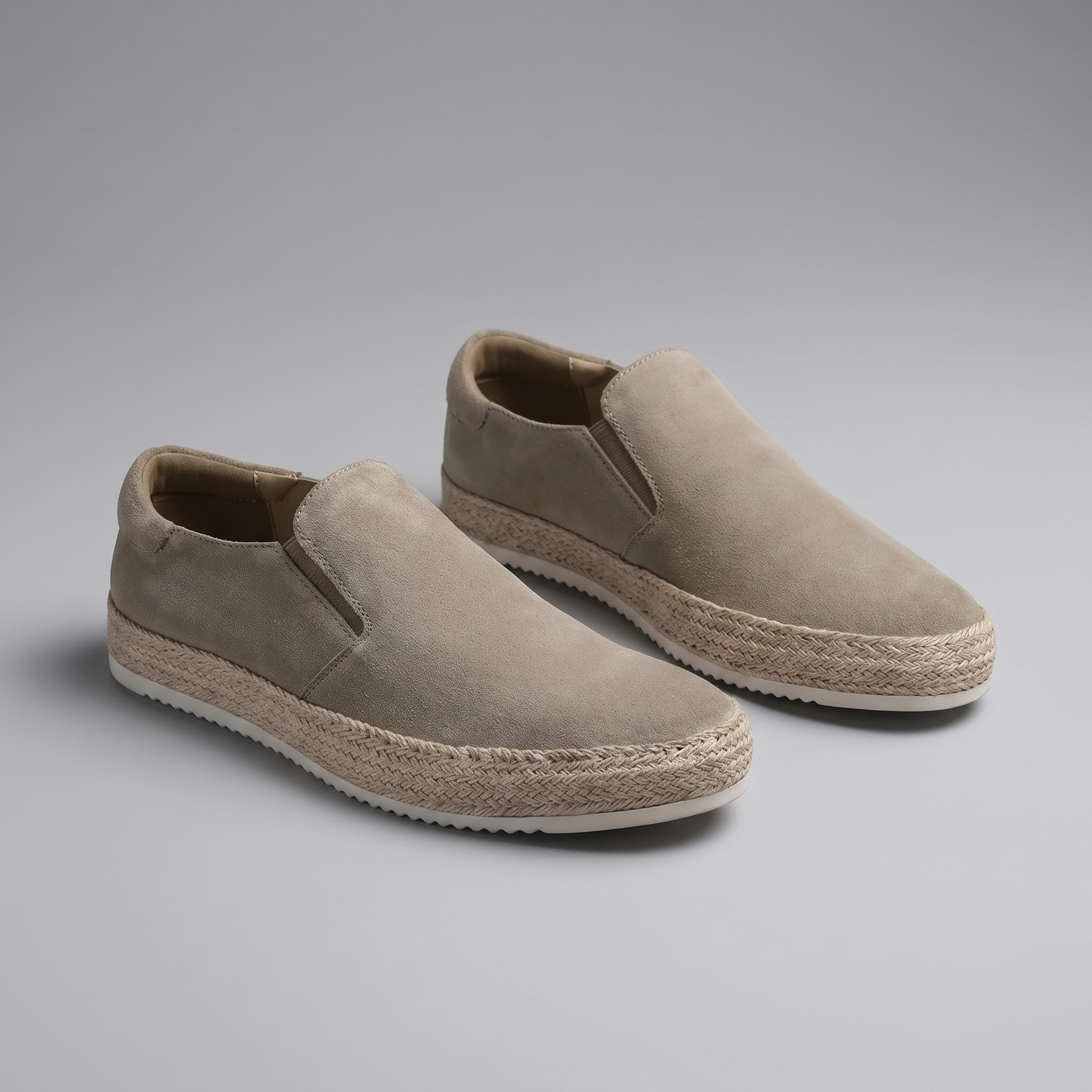Mocassins en daim pour homme | chaussures slip-on pour la plage