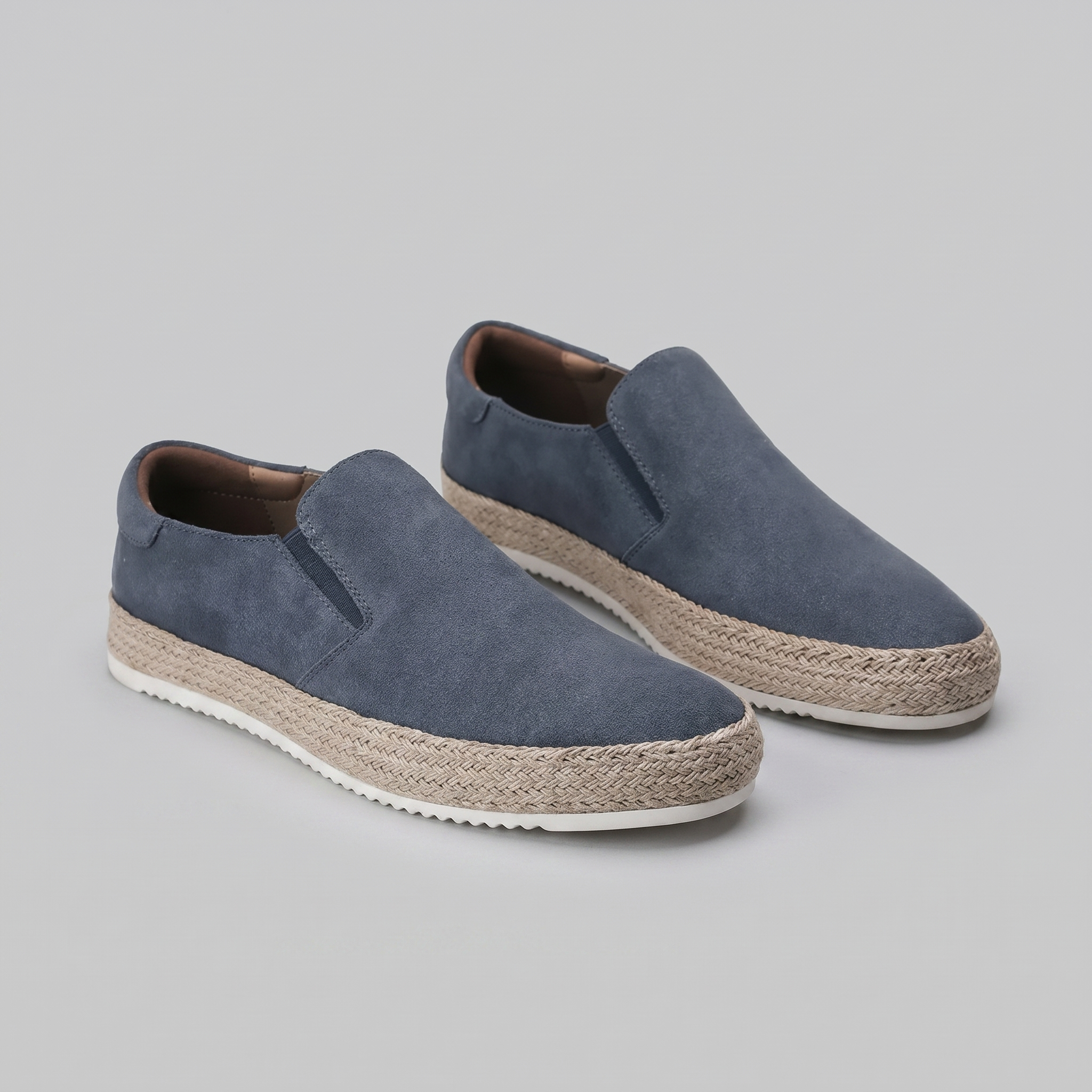 Mocassins en daim pour homme | chaussures slip-on pour la plage