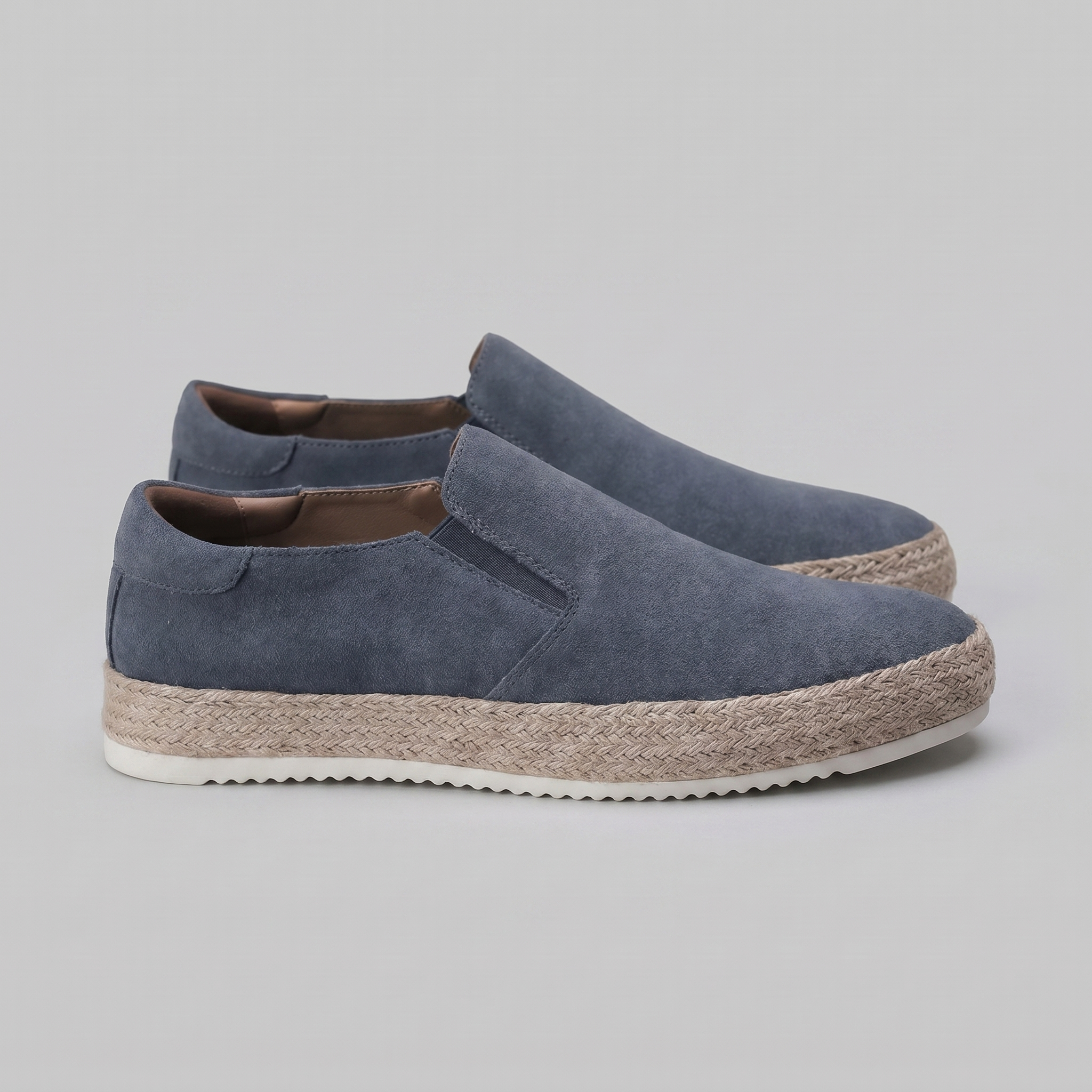 Mocassins en daim pour homme | chaussures slip-on pour la plage