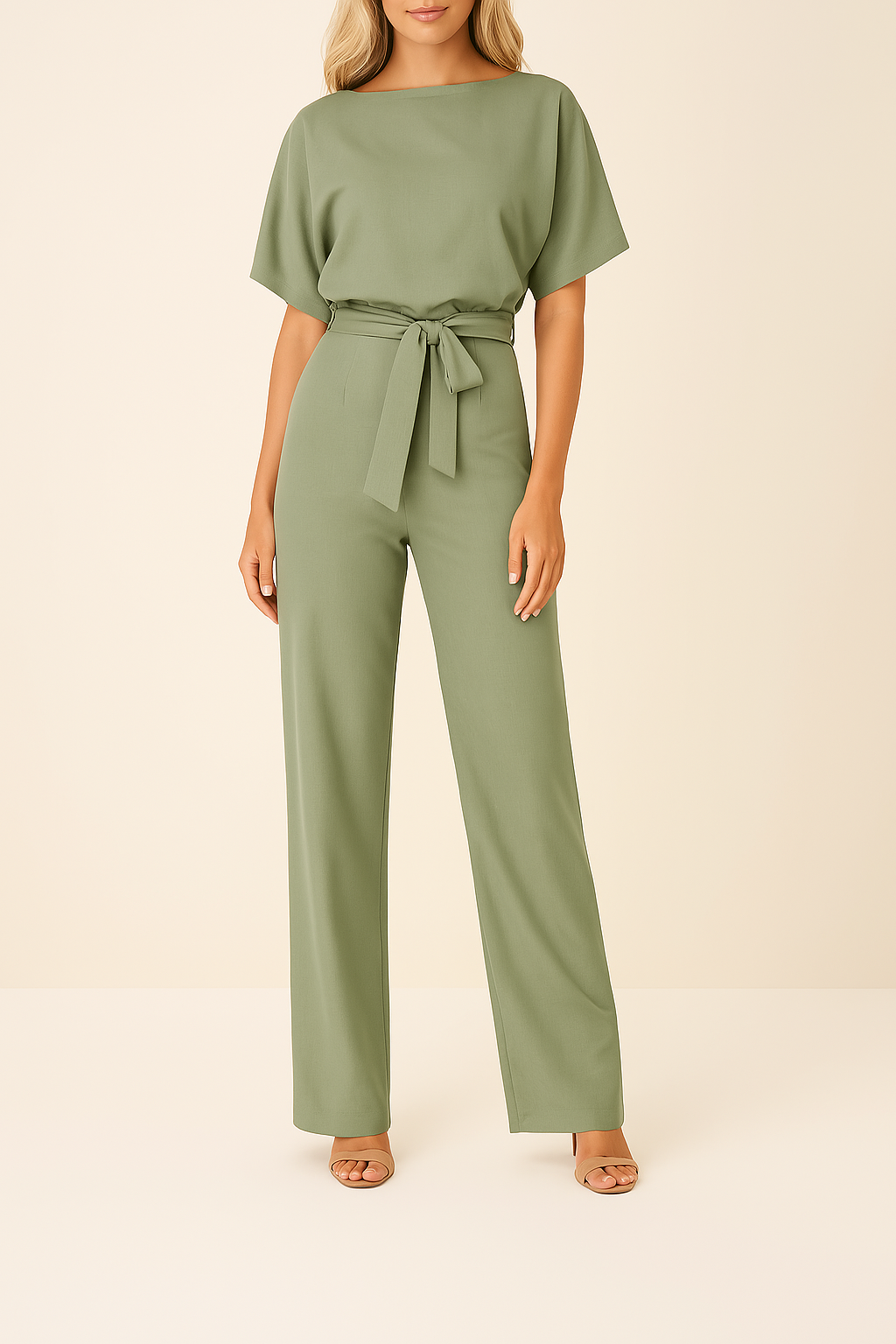 Combinaison longue Noor Élégance Simple et Confort Polyvalent pour Femme