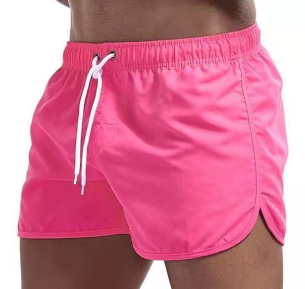 Bañador de natación para hombre - secado rápido con cordón ajustable - playa