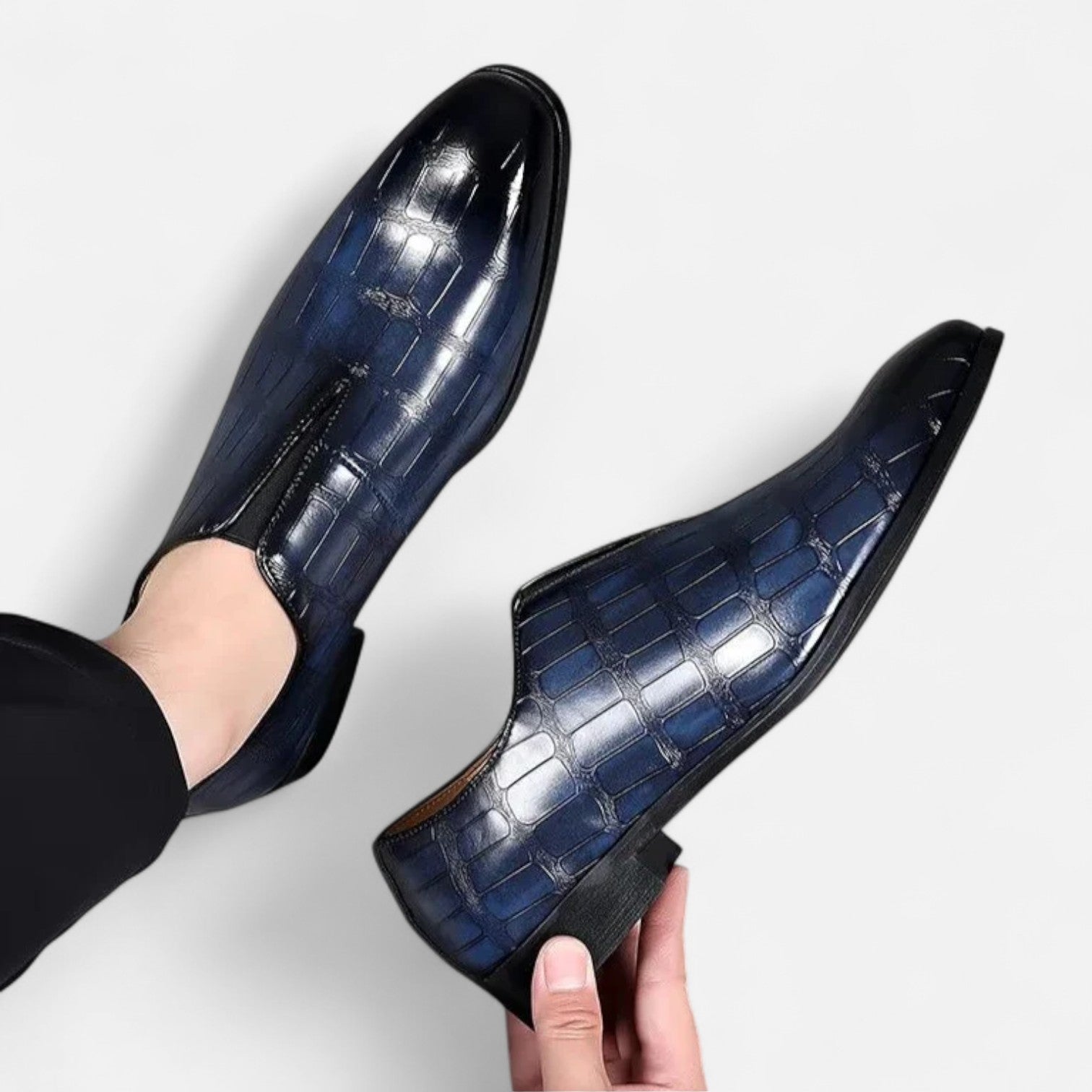 Eliaro Moda | Mocasines de Cuero Genuino Sevilla para Hombre – Elegancia Clásica, Comodidad Sofisticada