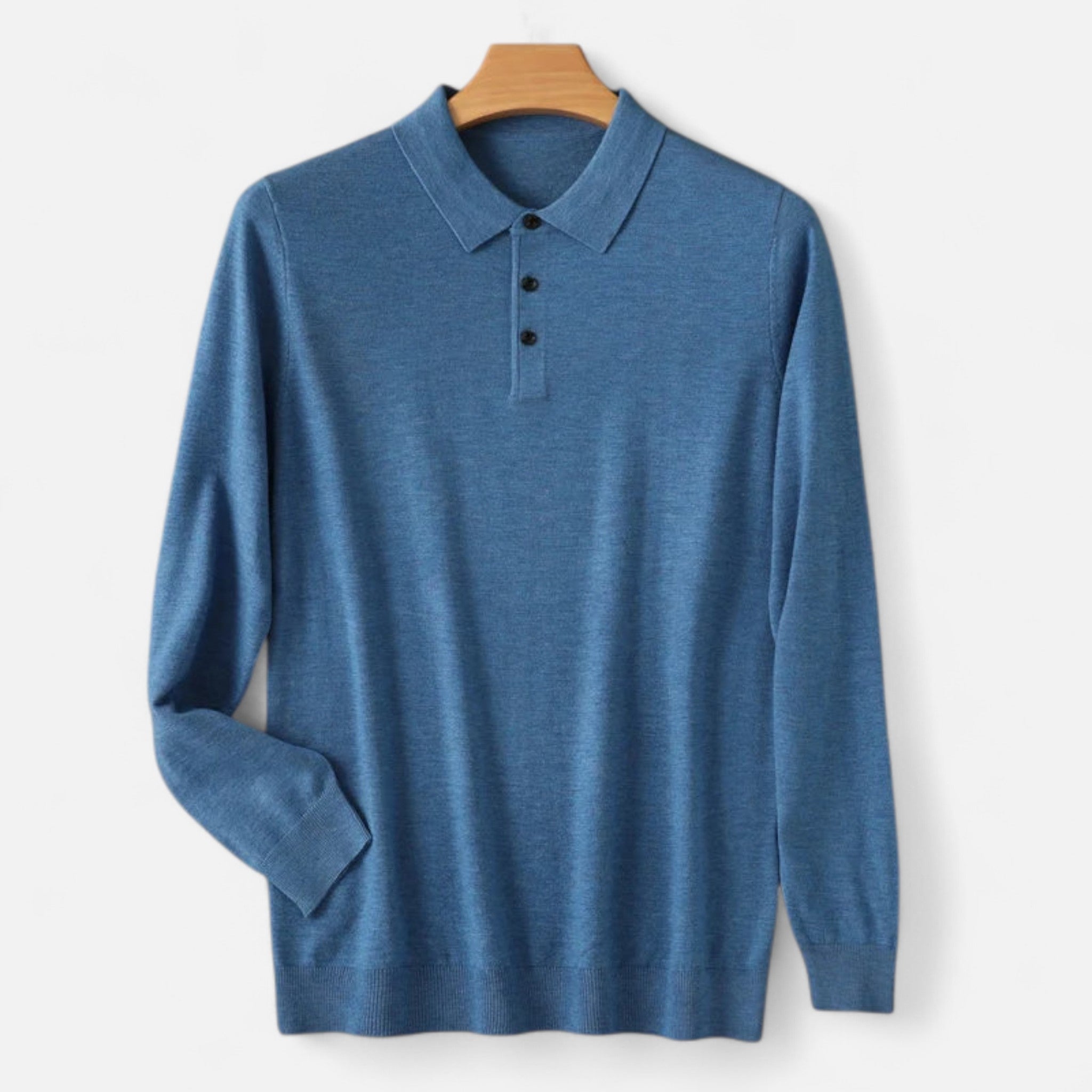 Eliaro Moda | Camisa Polo Hombre Merino Suave Corte Clásico