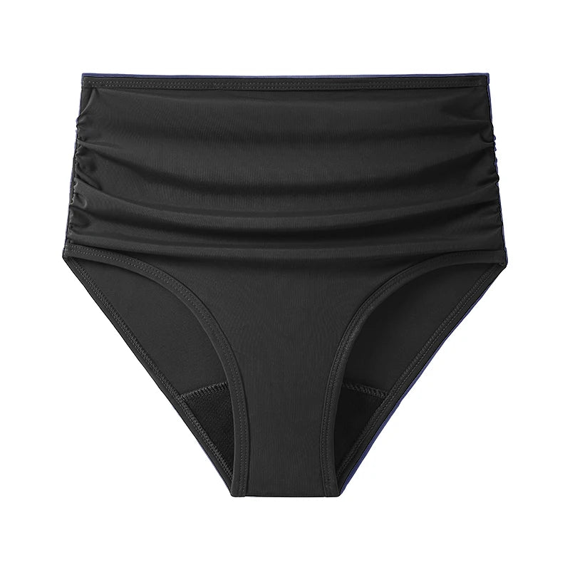 Dámské plavky na menstruaci s vysokým pasem