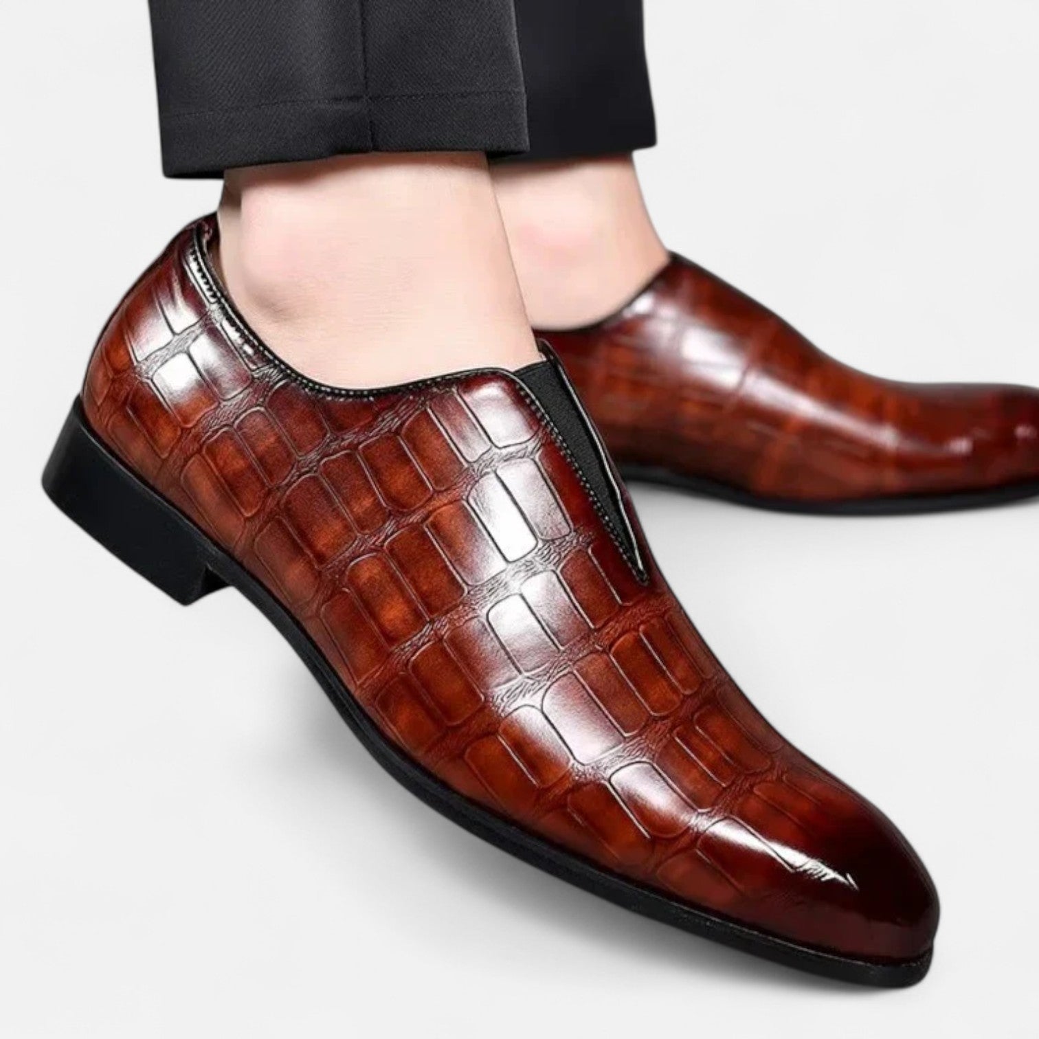 Eliaro Moda | Mocasines de Cuero Genuino Sevilla para Hombre – Elegancia Clásica, Comodidad Sofisticada