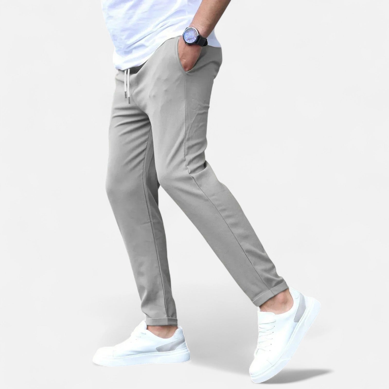 Eliaro Moda | Pantalones Elásticos para Hombre – Comodidad Dinámica, Estilo Sofisticado