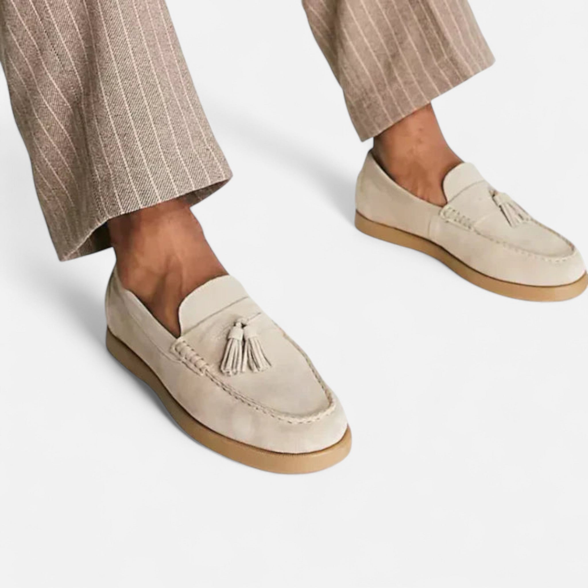 Eliaro Moda | Mocasines Hombre Ante Premium Suela Antideslizante