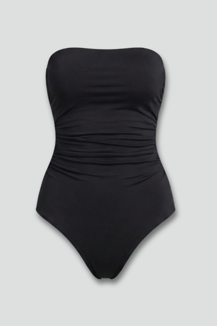Women's One-Piece Swimsuit — Strapless Swimwear | Beach
