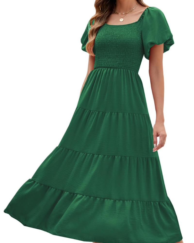 Robe longue croisée femme | style sans manches | coupe fluide | été | plage