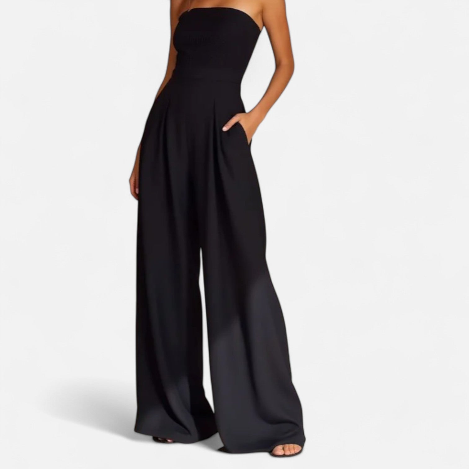Eliaro Moda | Mono Elegante sin Mangas para Mujer – Silueta Limpia con Sofisticación Atemporal y Estilo Contemporáneo