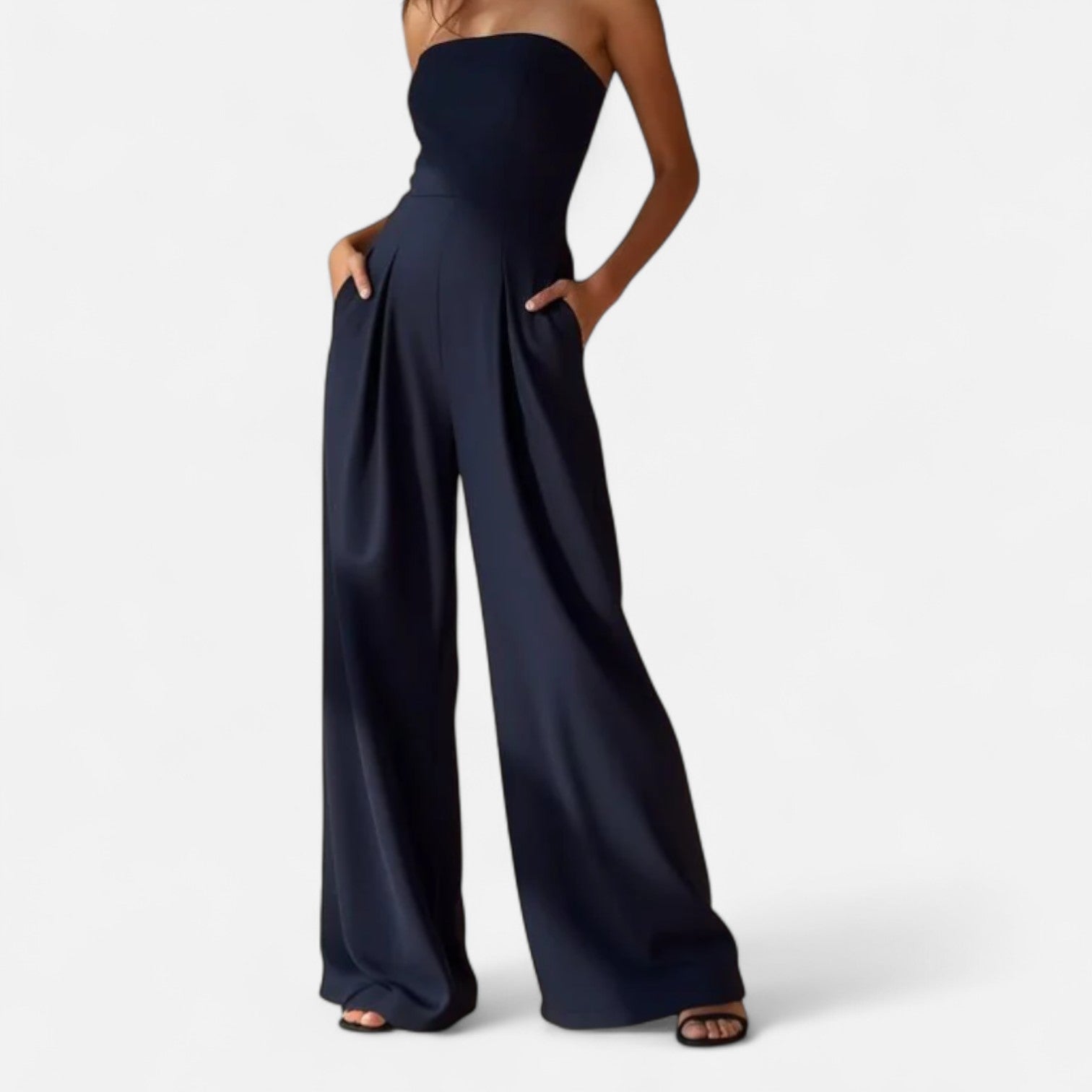 Eliaro Moda | Mono Elegante sin Mangas para Mujer – Silueta Limpia con Sofisticación Atemporal y Estilo Contemporáneo