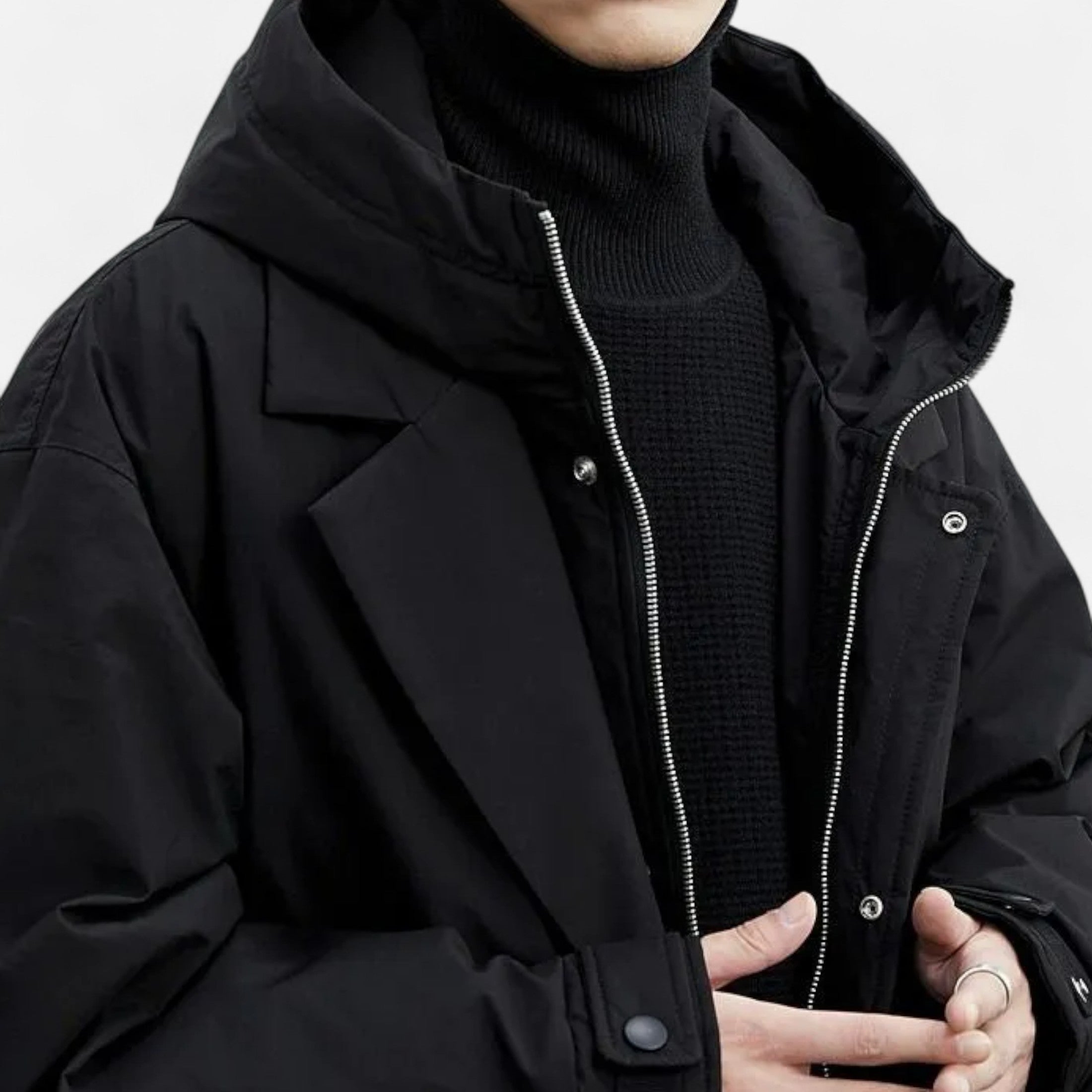 Eliaro Moda | Chaqueta Hombre Invierno Larga Impermeable