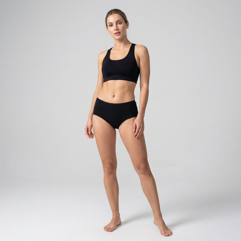 Cotton Briefs with Moisture Control, Seamless and Breathable