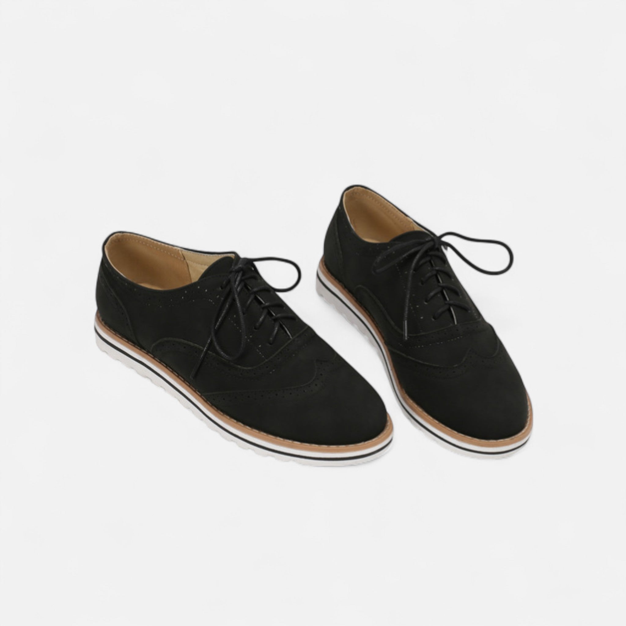 Eliaro Moda | Zapatos Mujer Brogue Clásicos con Cordones