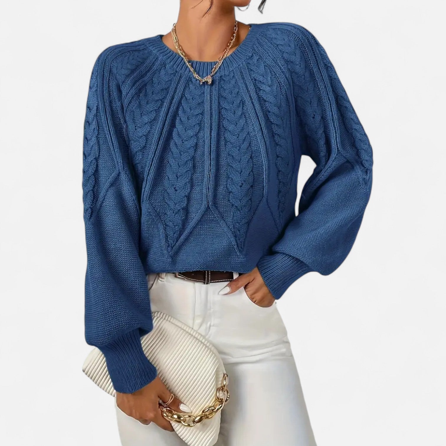 Eliaro Moda | Jersey Clásico de Manga Larga Mujer